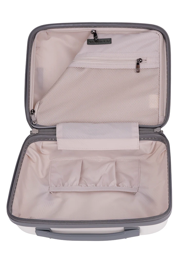 Traveler Beauty Case - White/Grey - Image 2