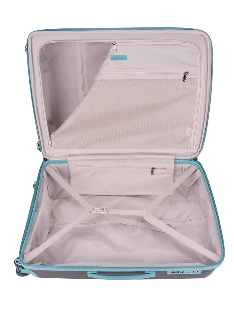 Traveler Medium Trolley Case - Black/Blue - Image 2
