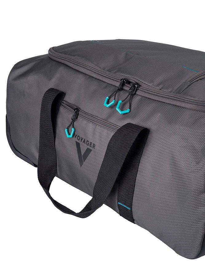 Trek Medium Trolley Duffle - Dark Grey - Image 3