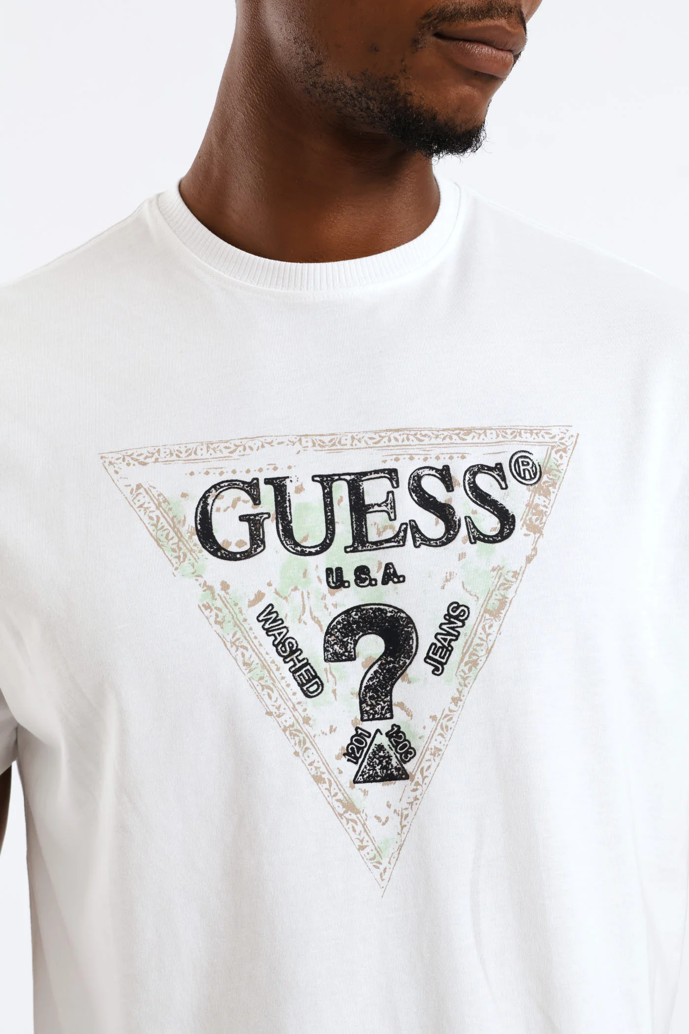 Triangle Tee - White - Image 2