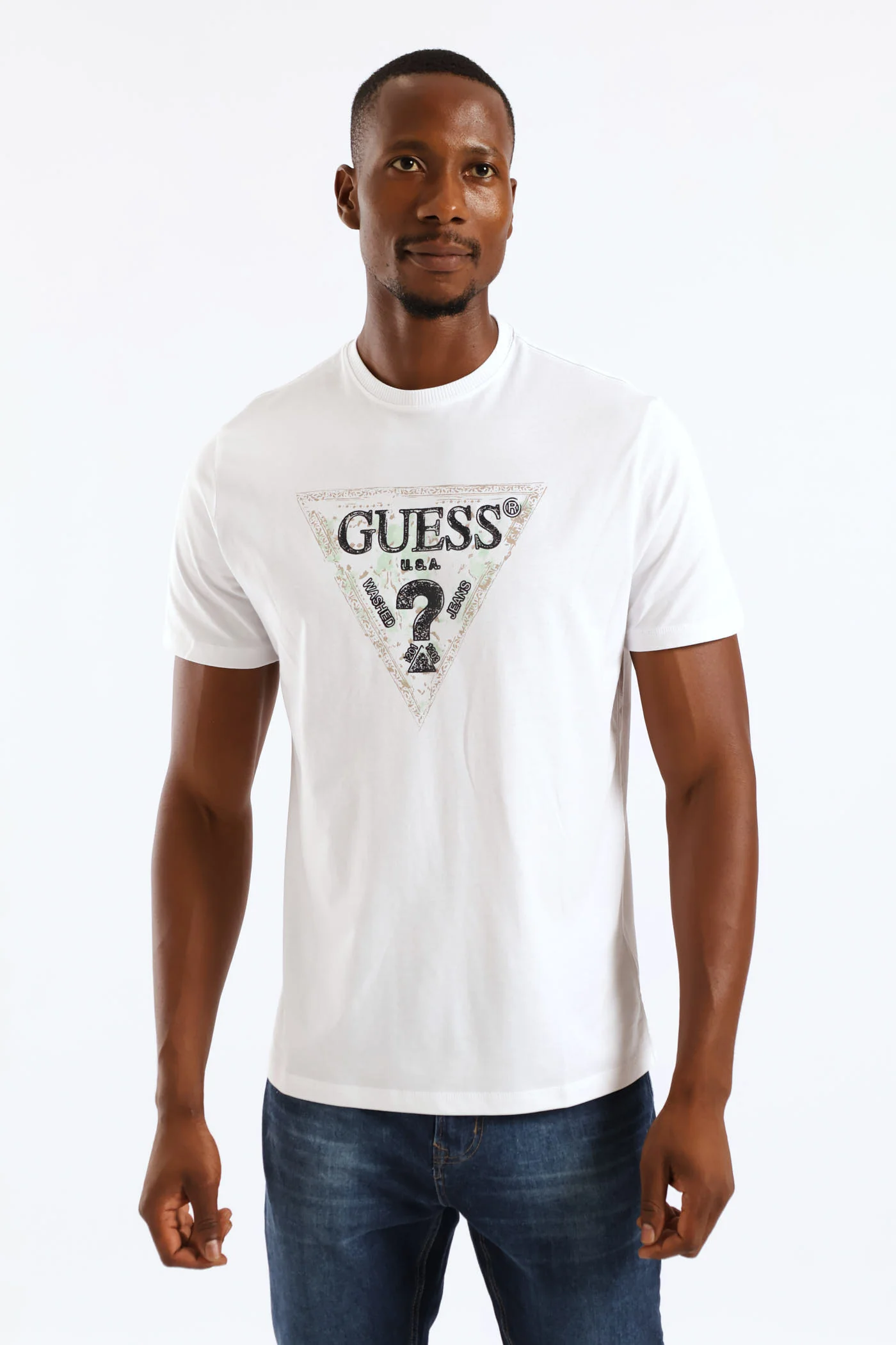 Triangle Tee - White - Image 3