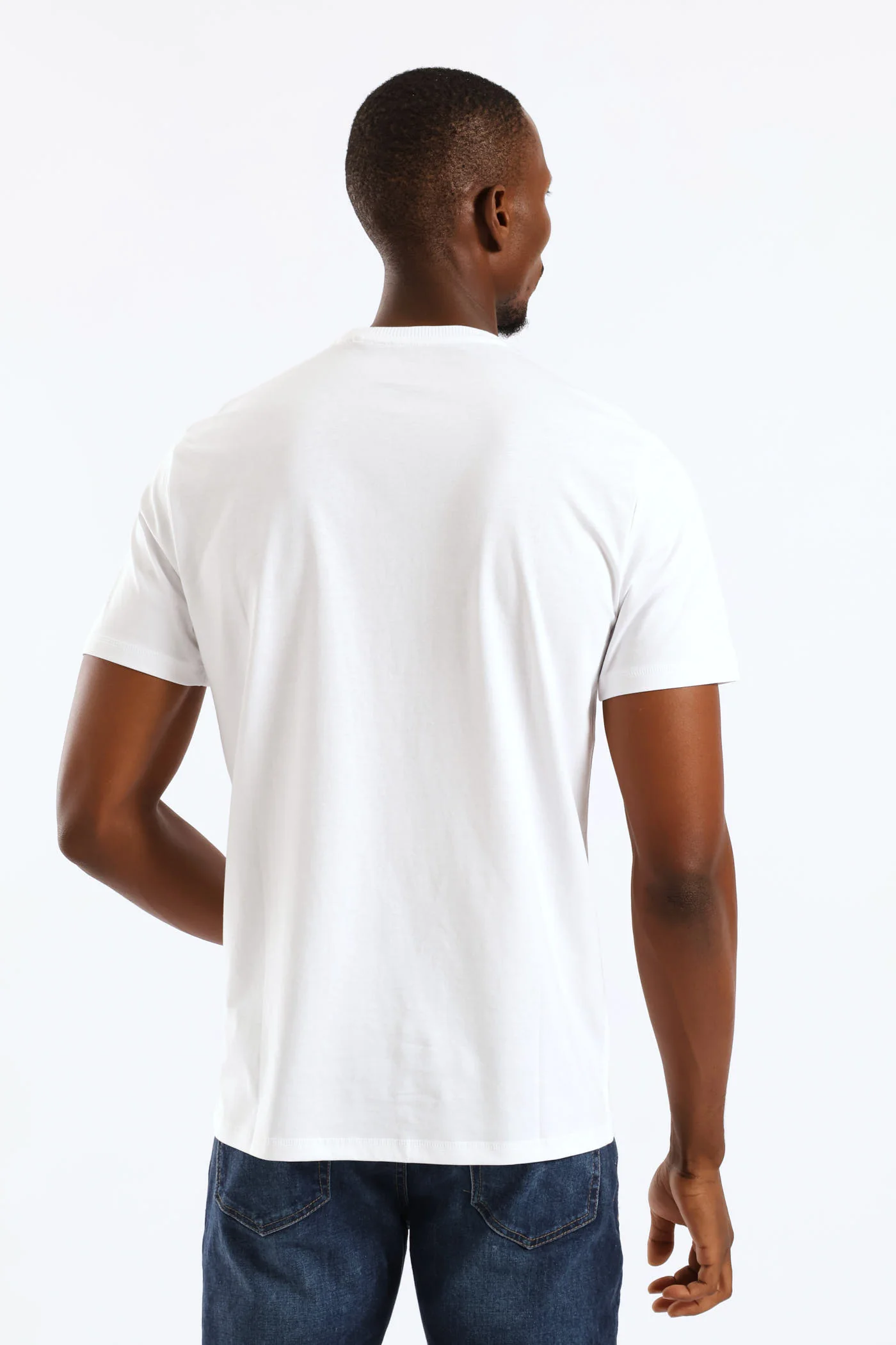 Triangle Tee - White - Image 5