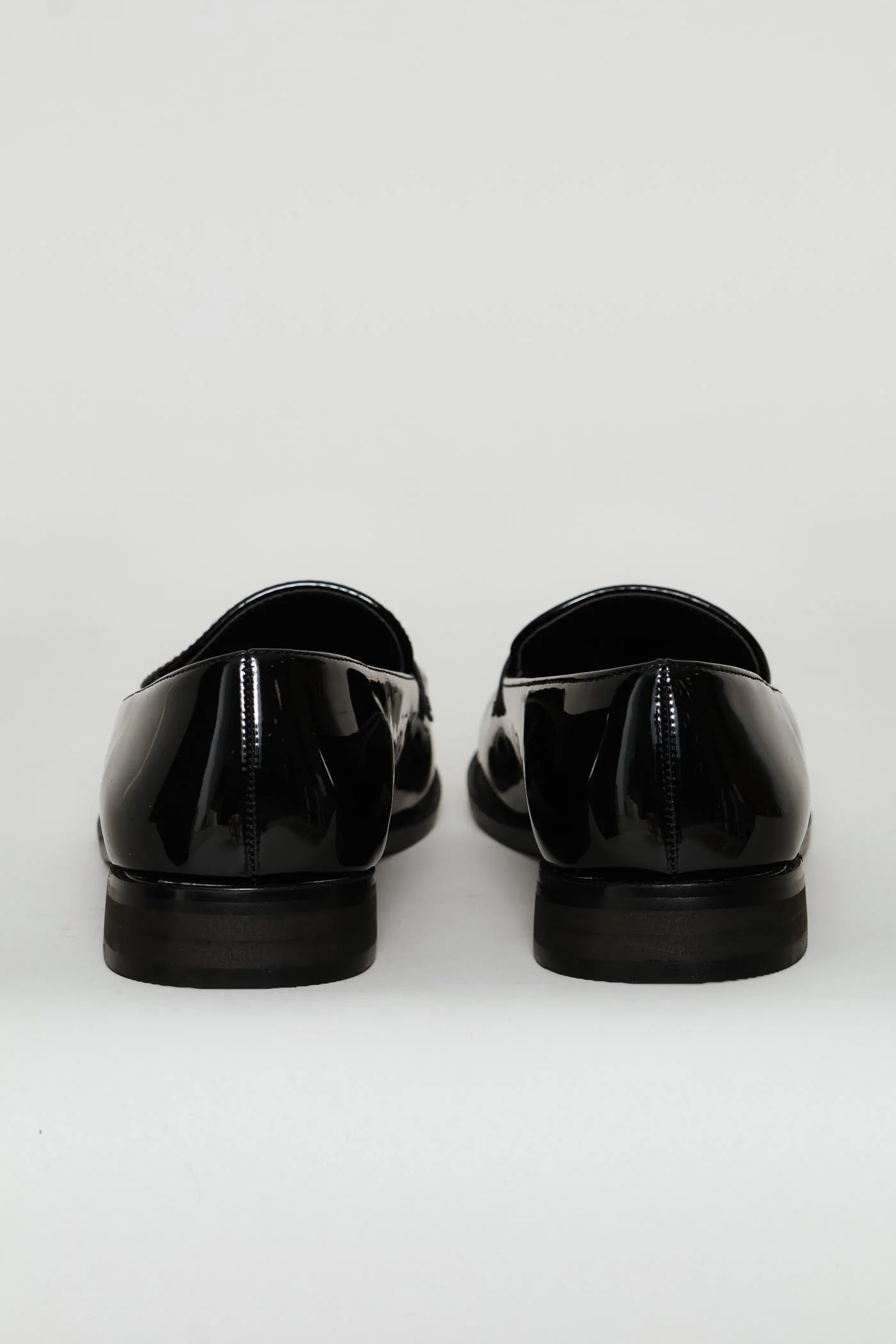 Trim And Tassle Detail Loafer - Black - Image 5