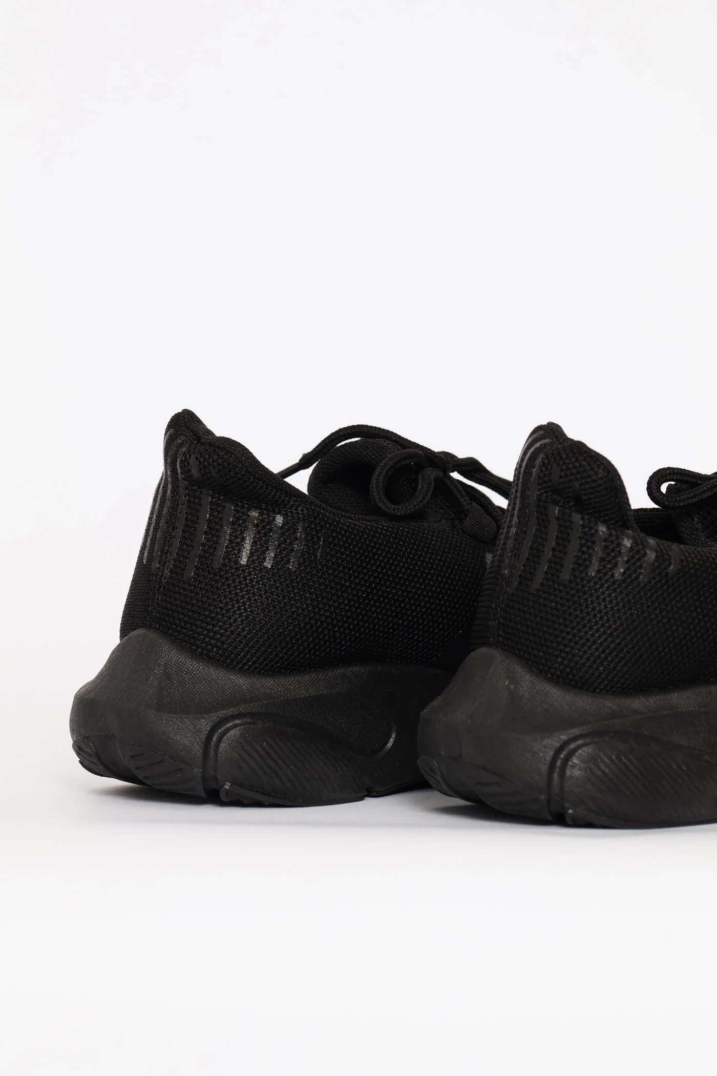 Trim Lace Up Sneaker - Black - Image 4