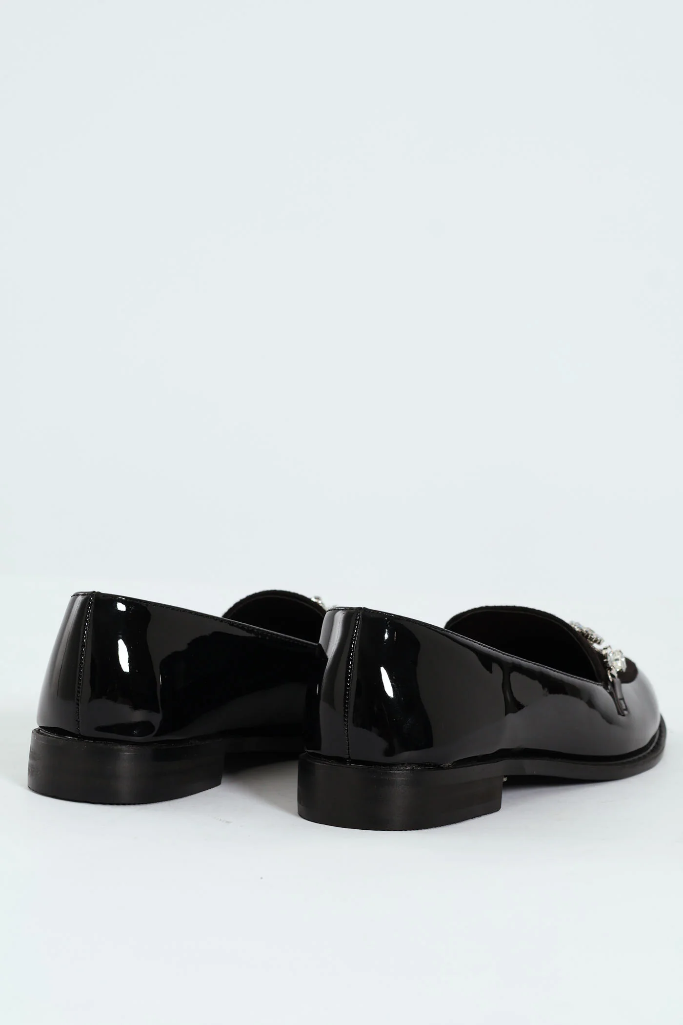 Trim Multi Fabric Loafer - Black - Image 3