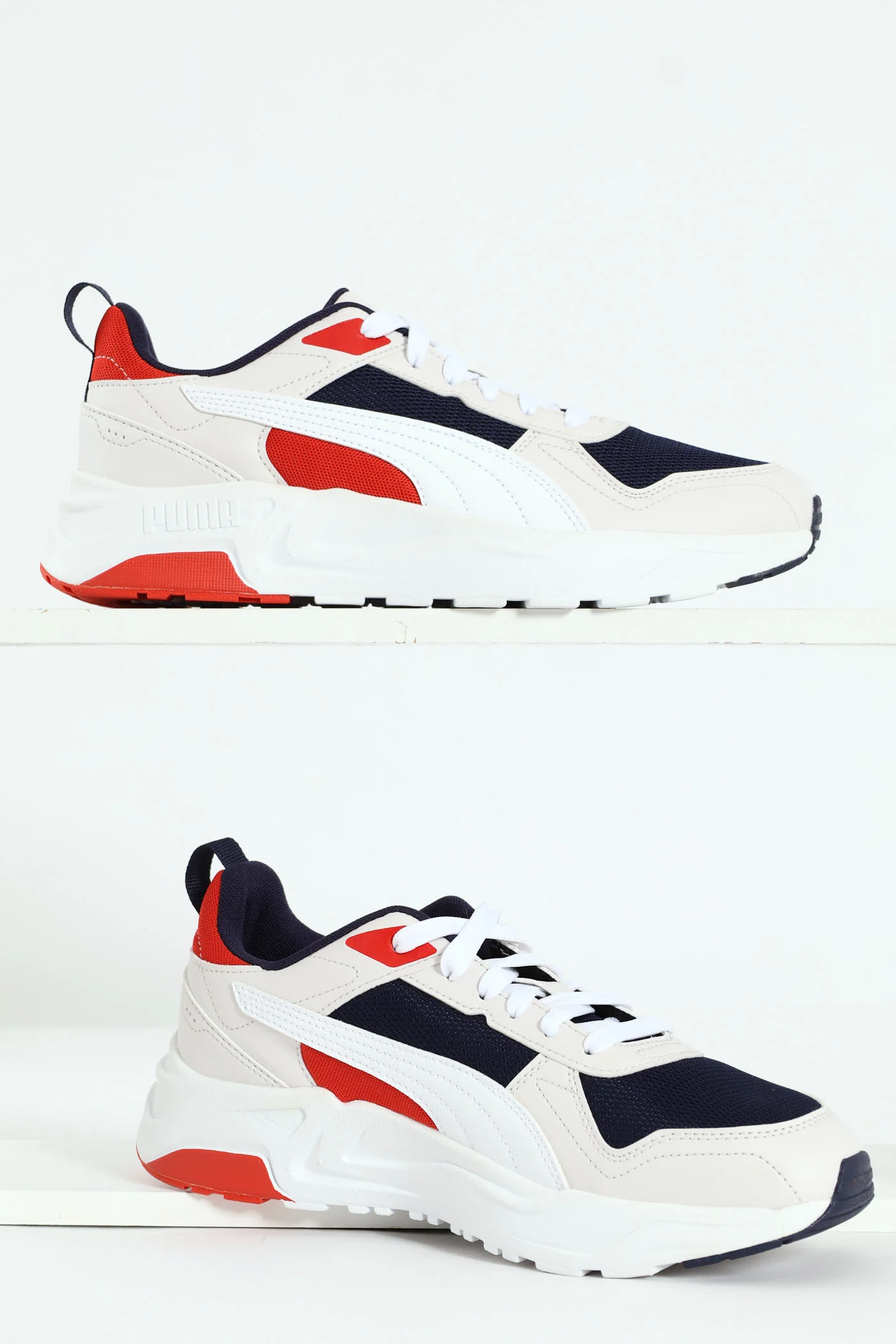 Trinity 2 Lite Sneaker- White/Navy - Image 4