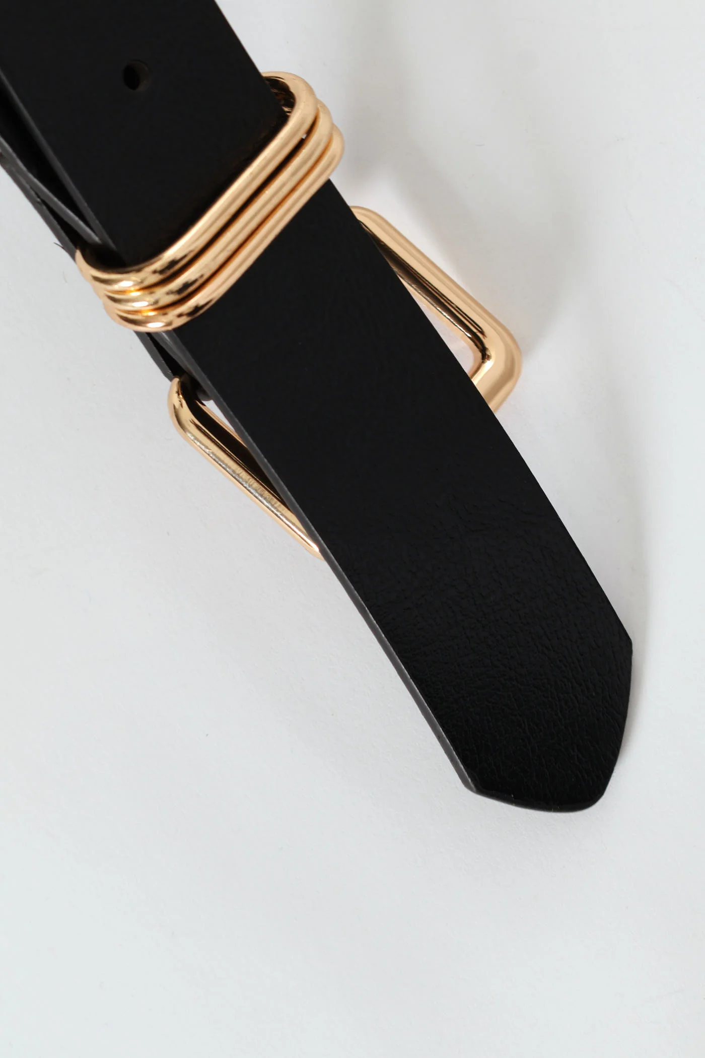 Triple Metal Puller Belt - Black - Image 3