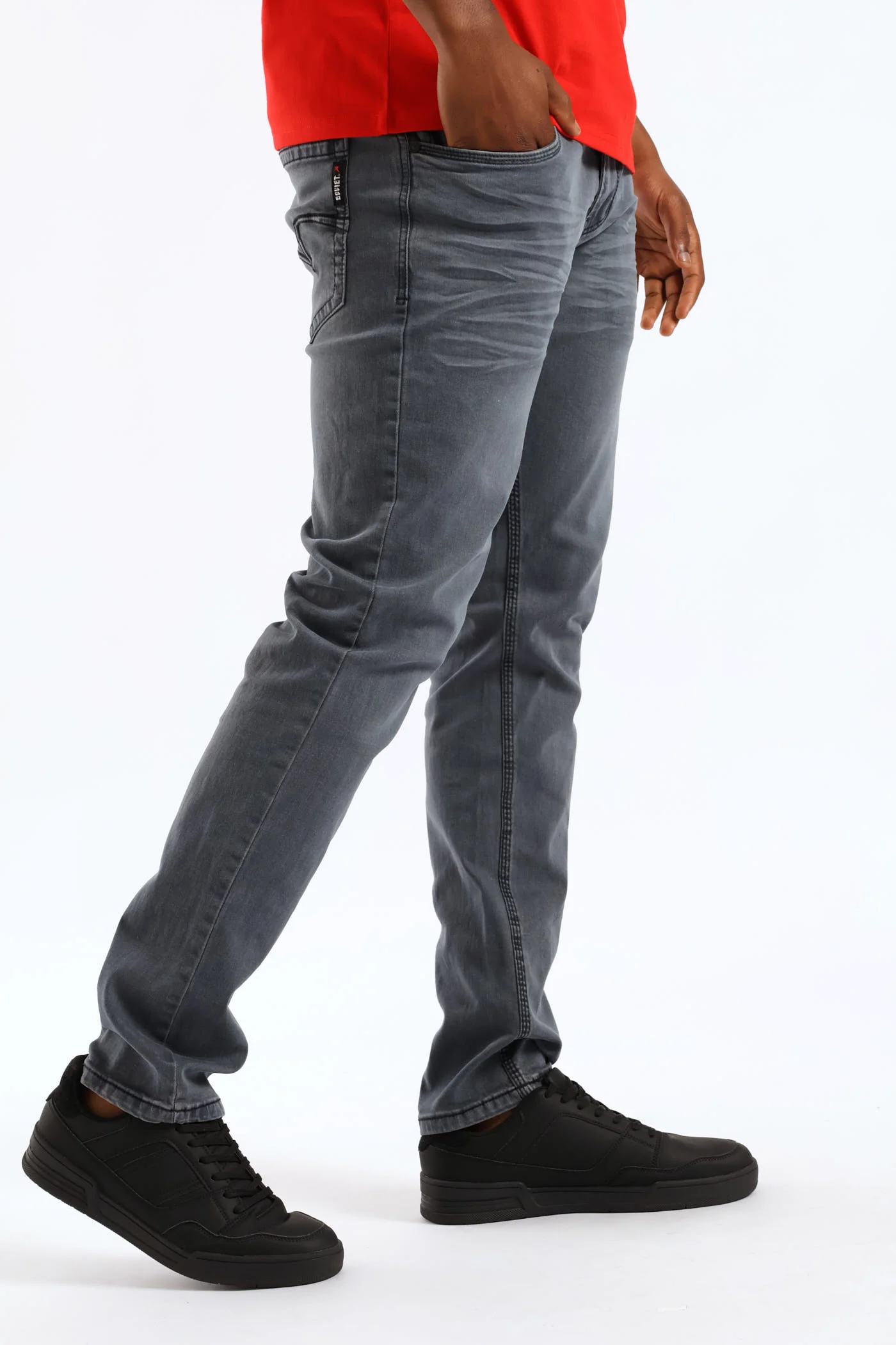 Trooper Skinny Denim - Anthracite - Image 3