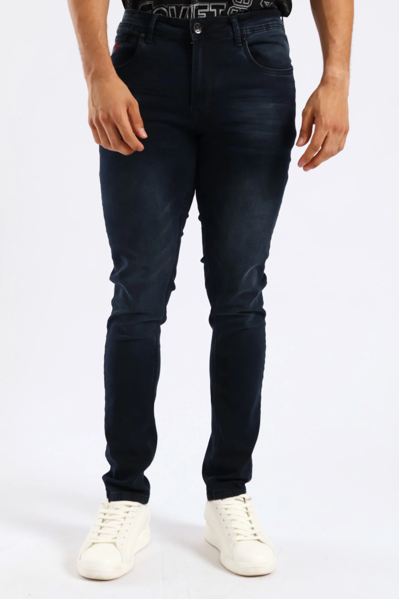 Trooper Skinny Denim - Blue/Black - Image 3