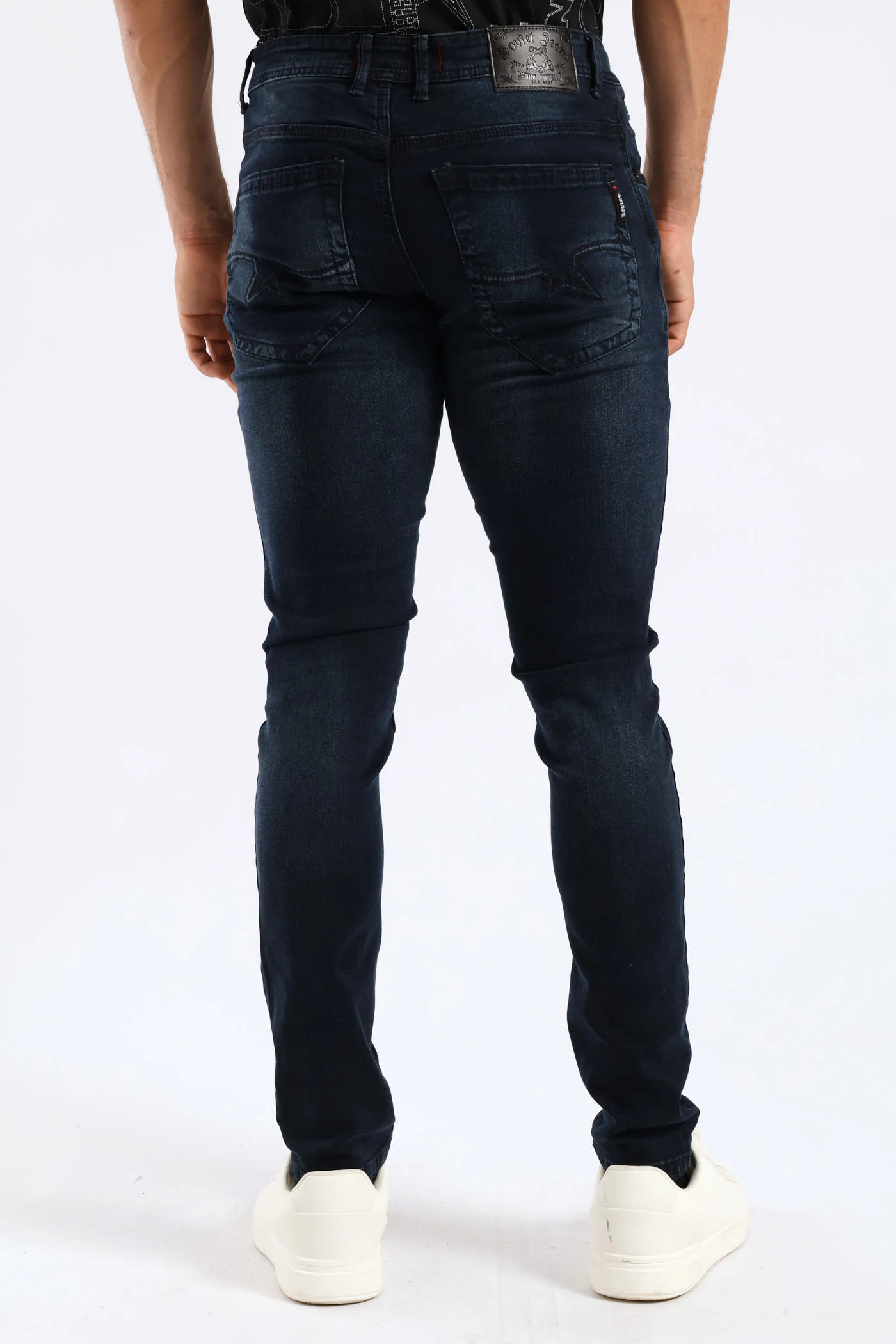 Trooper Skinny Denim - Blue/Black - Image 4