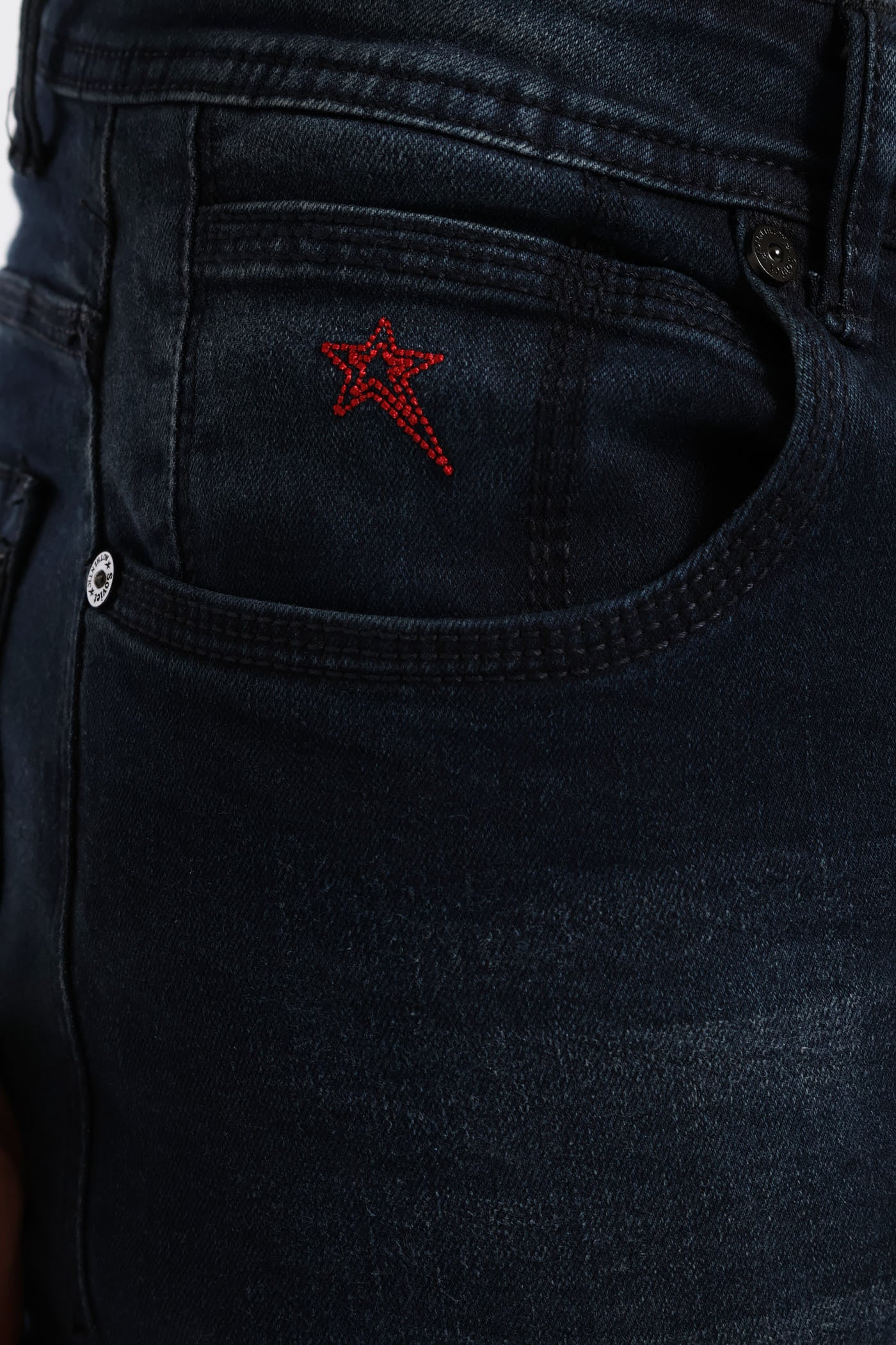 Trooper Skinny Denim - Blue/Black - Image 6