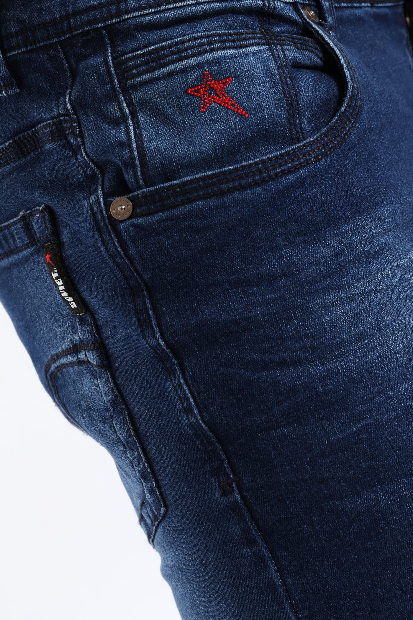 Trooper Skinny Denim - Indigo - Image 5