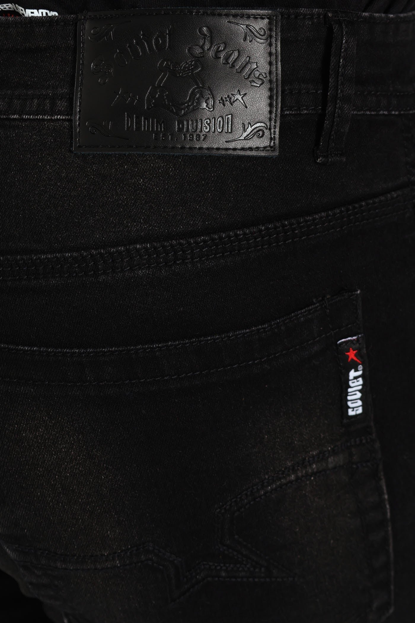 Trooper Slim Denim - Black - Image 4