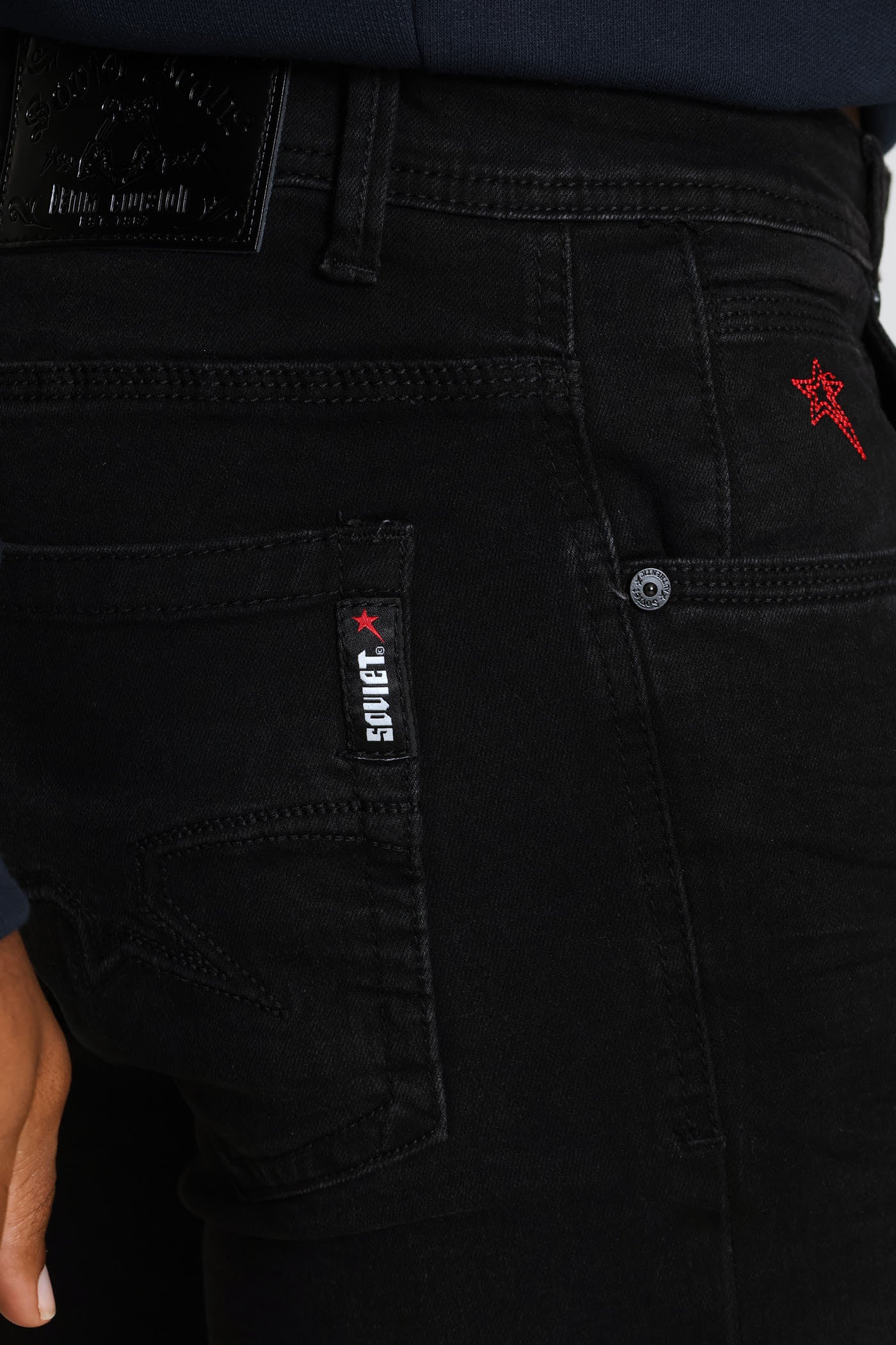 Trooper Slim Denim - Black - Image 5