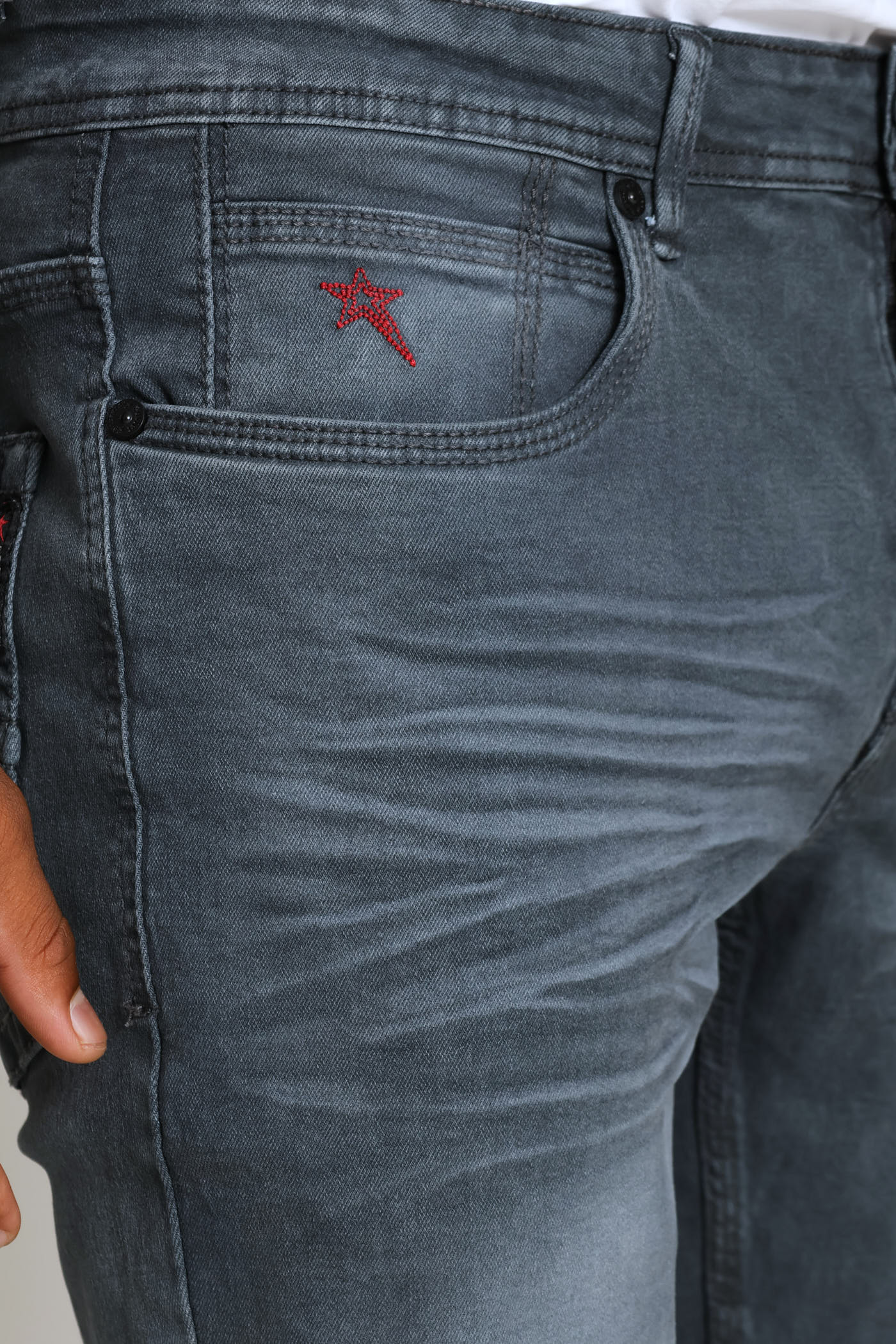 Trooper Slim Denim - Slate - Image 6