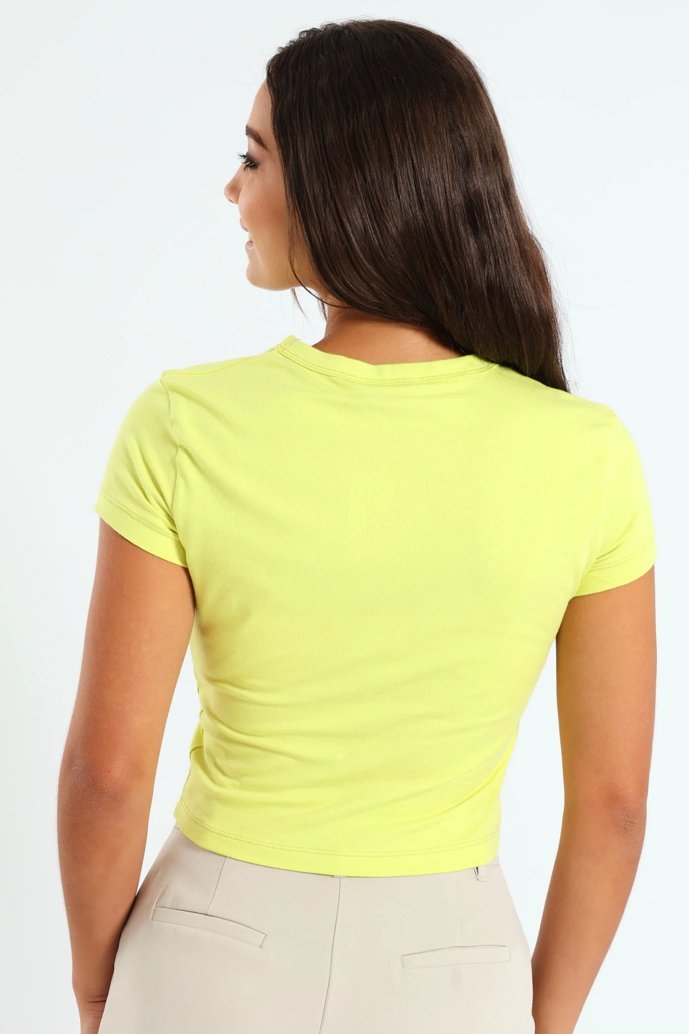 Tropical Zesty Tee - Lime - Image 3