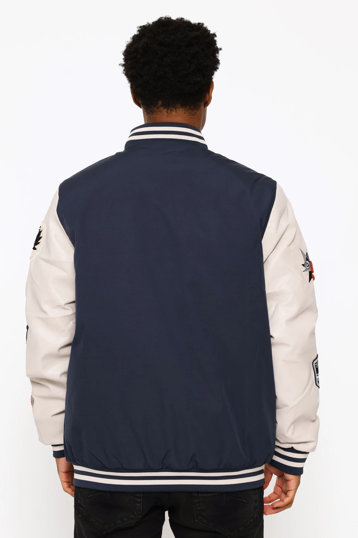 Troyden Jacket - Navy - Image 4