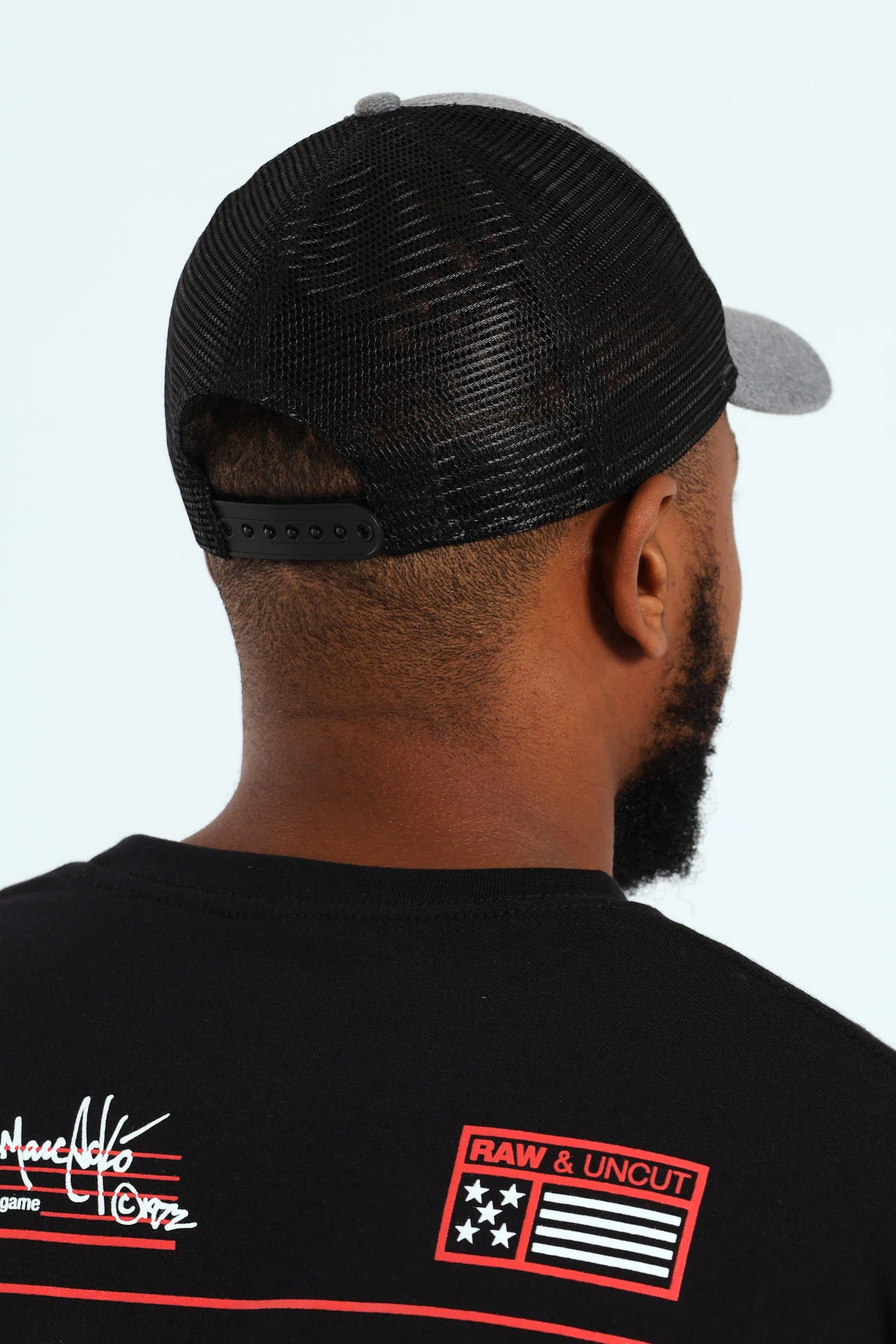 Trucker Cap - Black - Image 3