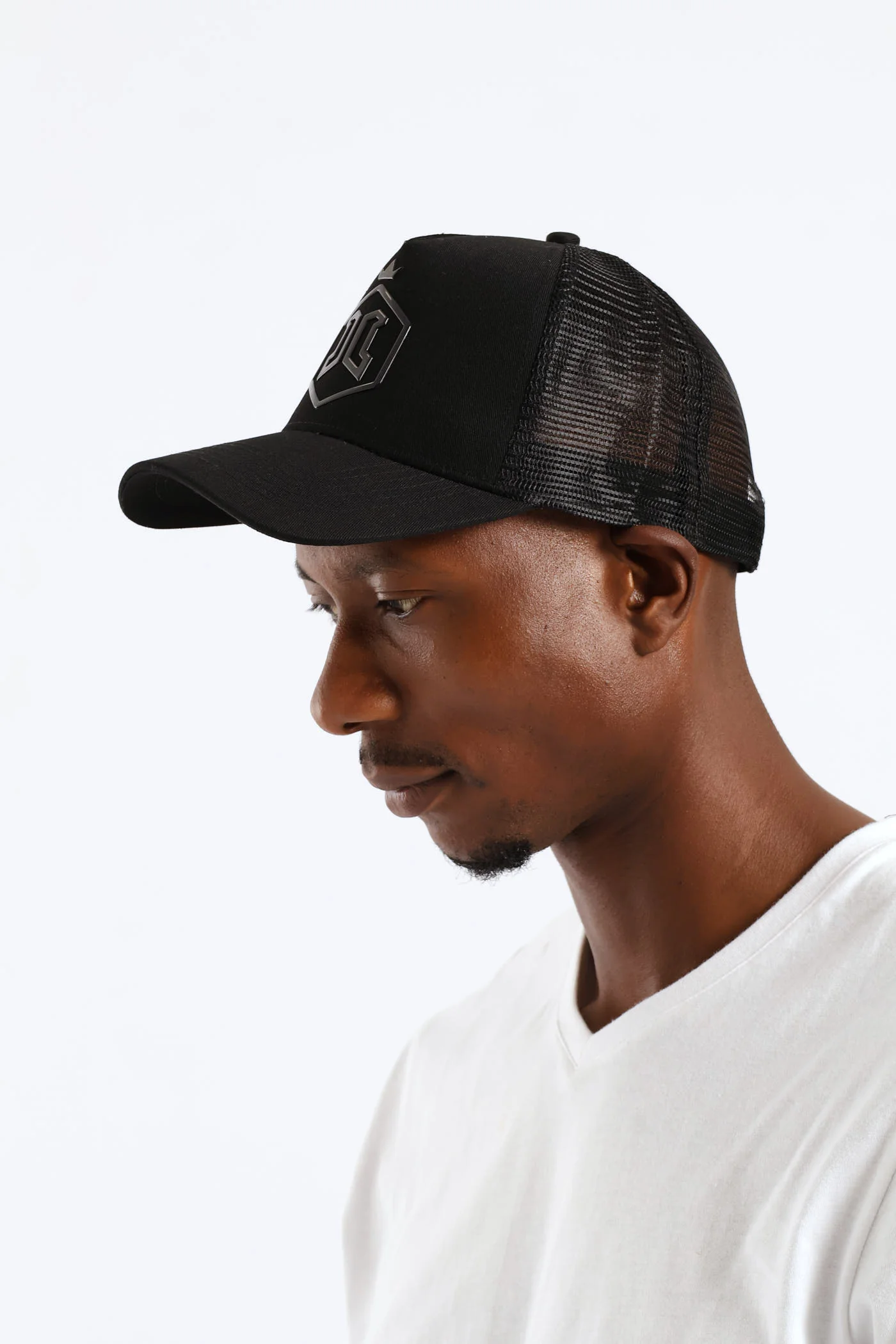 Trucker Hat - Black - Image 2