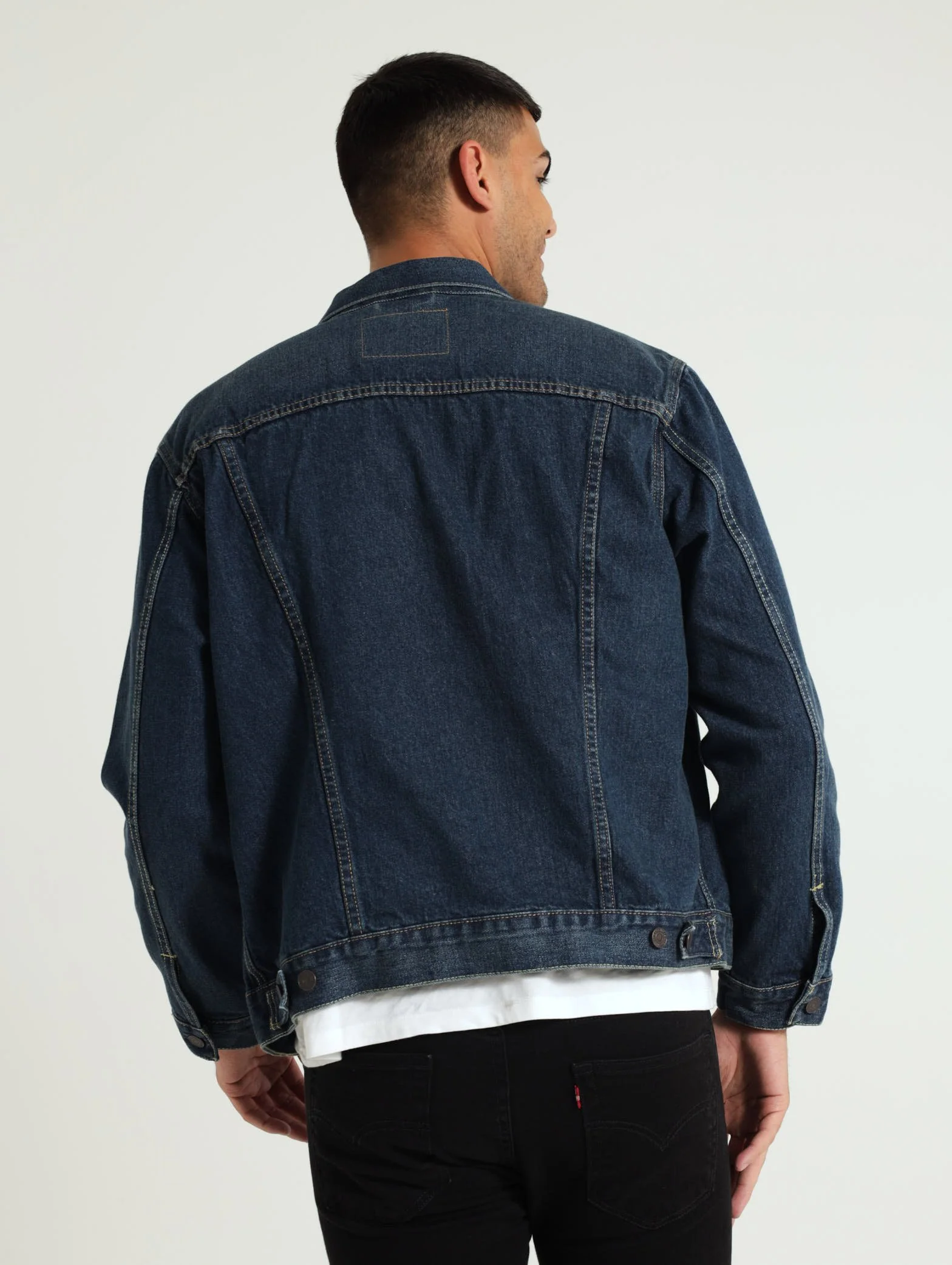 Trucker Jacket - Indigo - Image 3