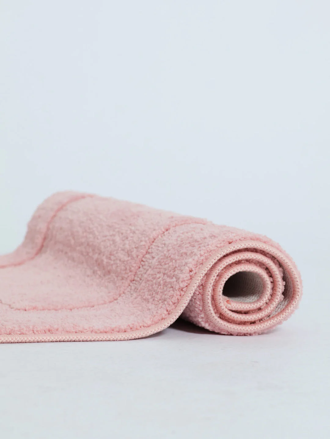 Tufted Border Runner 1400Gsm Bath Mat 45X100Cm - Pink - Image 3