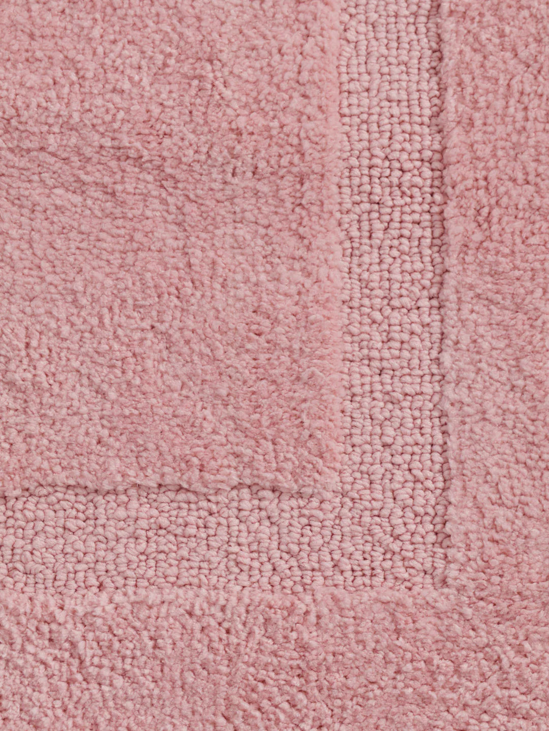 Tufted Border Runner 1400Gsm Bath Mat 45X100Cm - Pink - Image 4