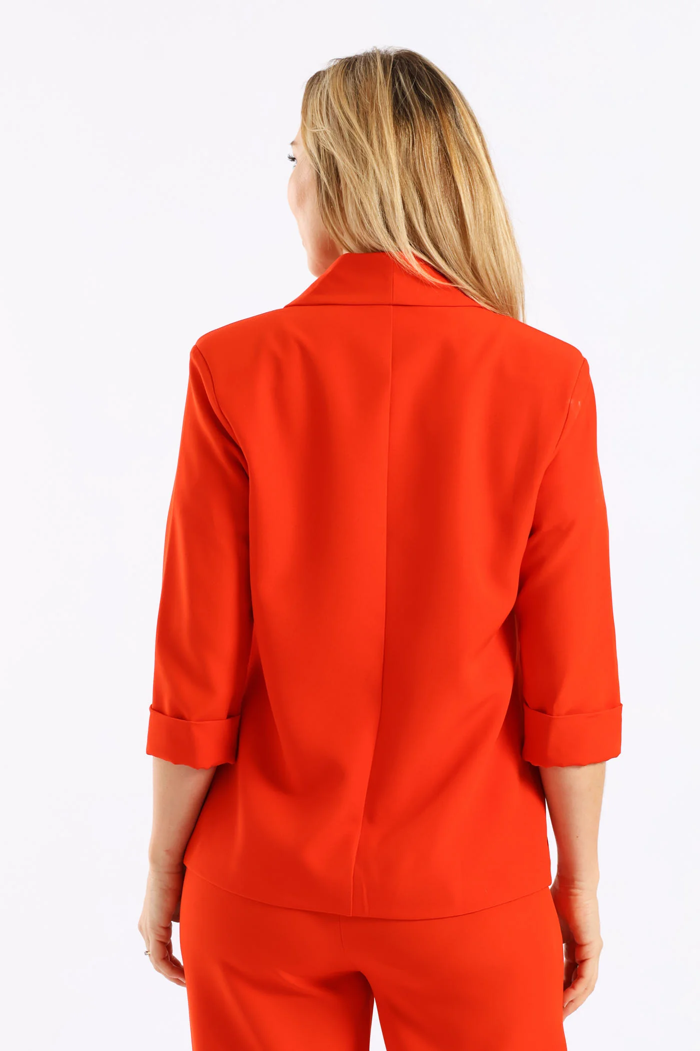 Turn Up Blazer - Red - Image 4