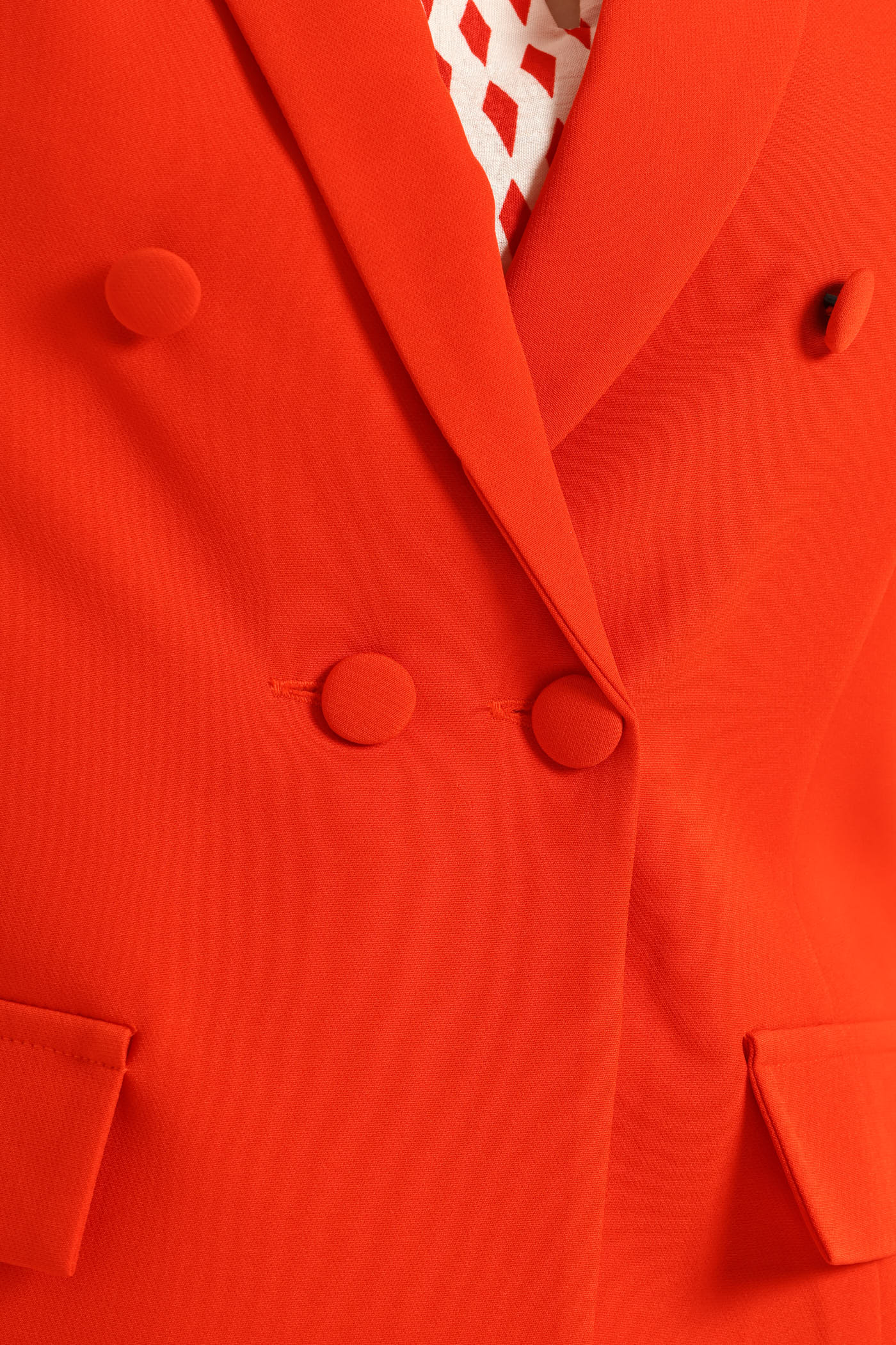 Turn Up Blazer - Red - Image 5