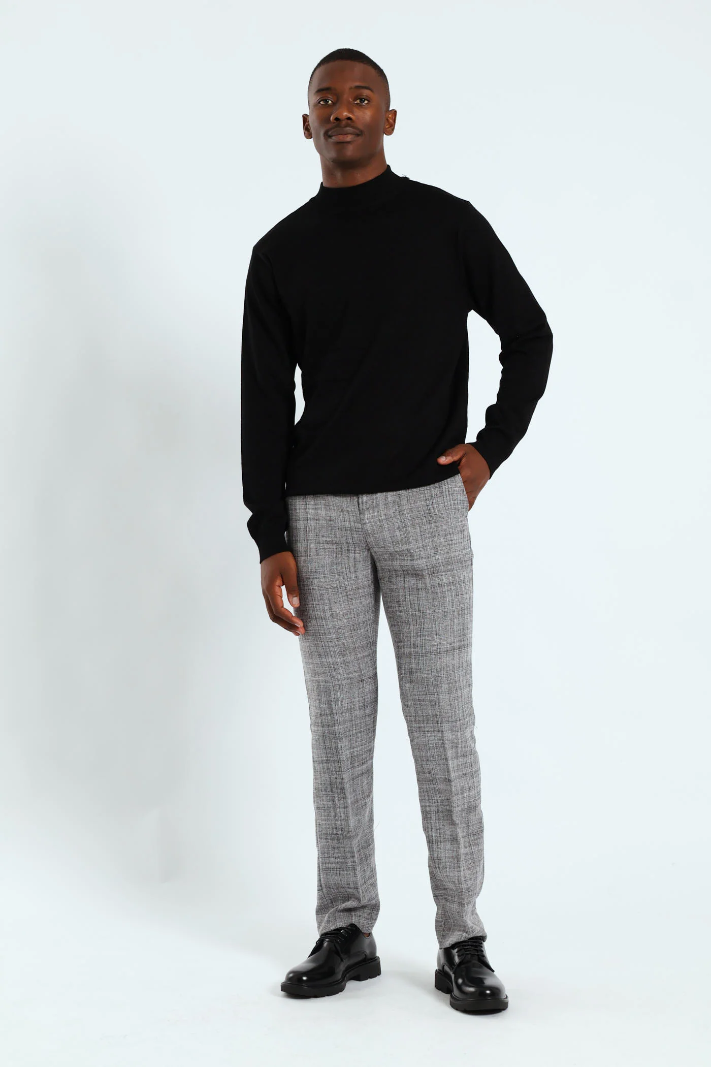 Turtle Neck - Black - Image 4