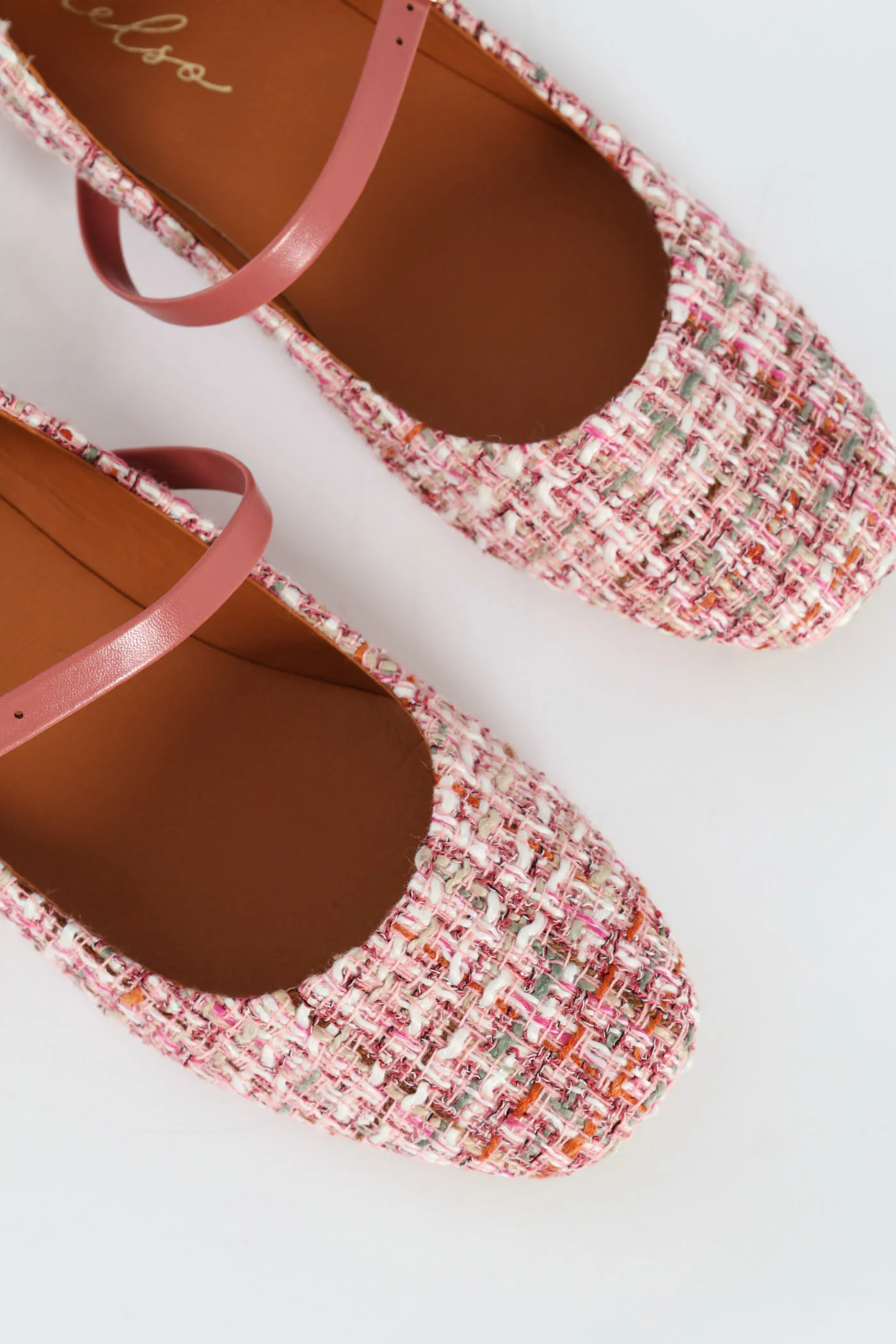 Tweed Maryjane Pump - Pink - Image 2