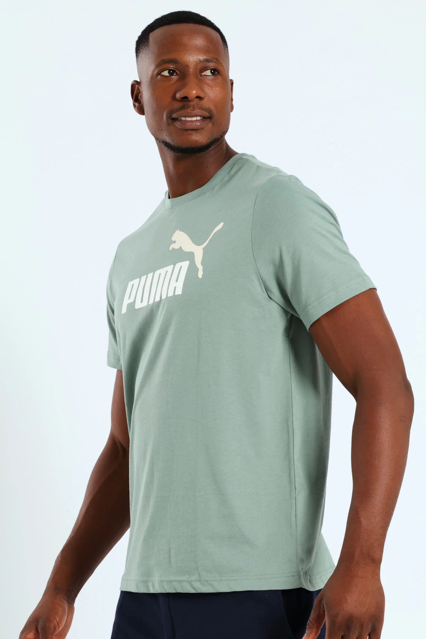Two Color No. 1 Logo Tee - Sage - Image 4