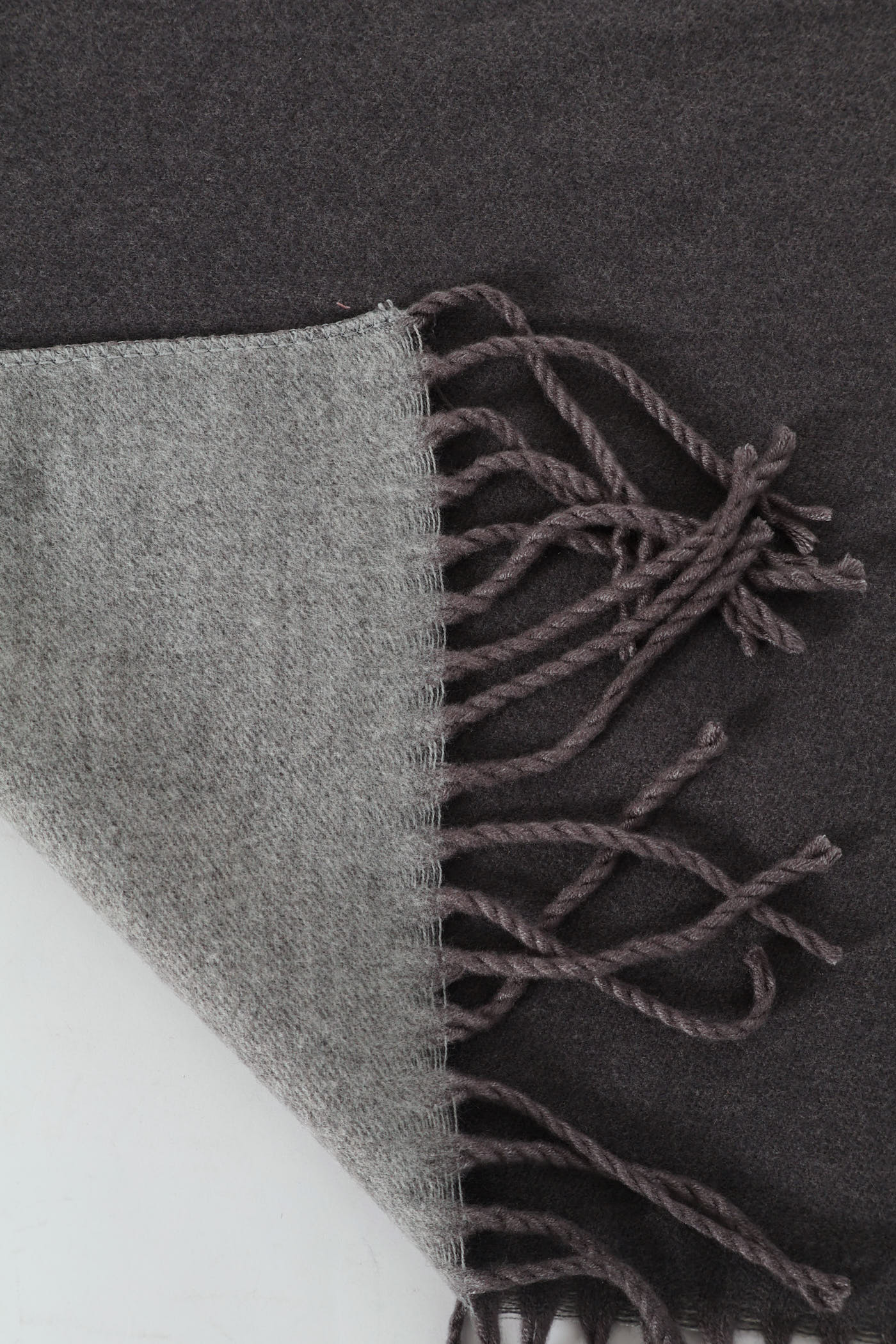 Two Tone Pashmino - Grey - Image 2