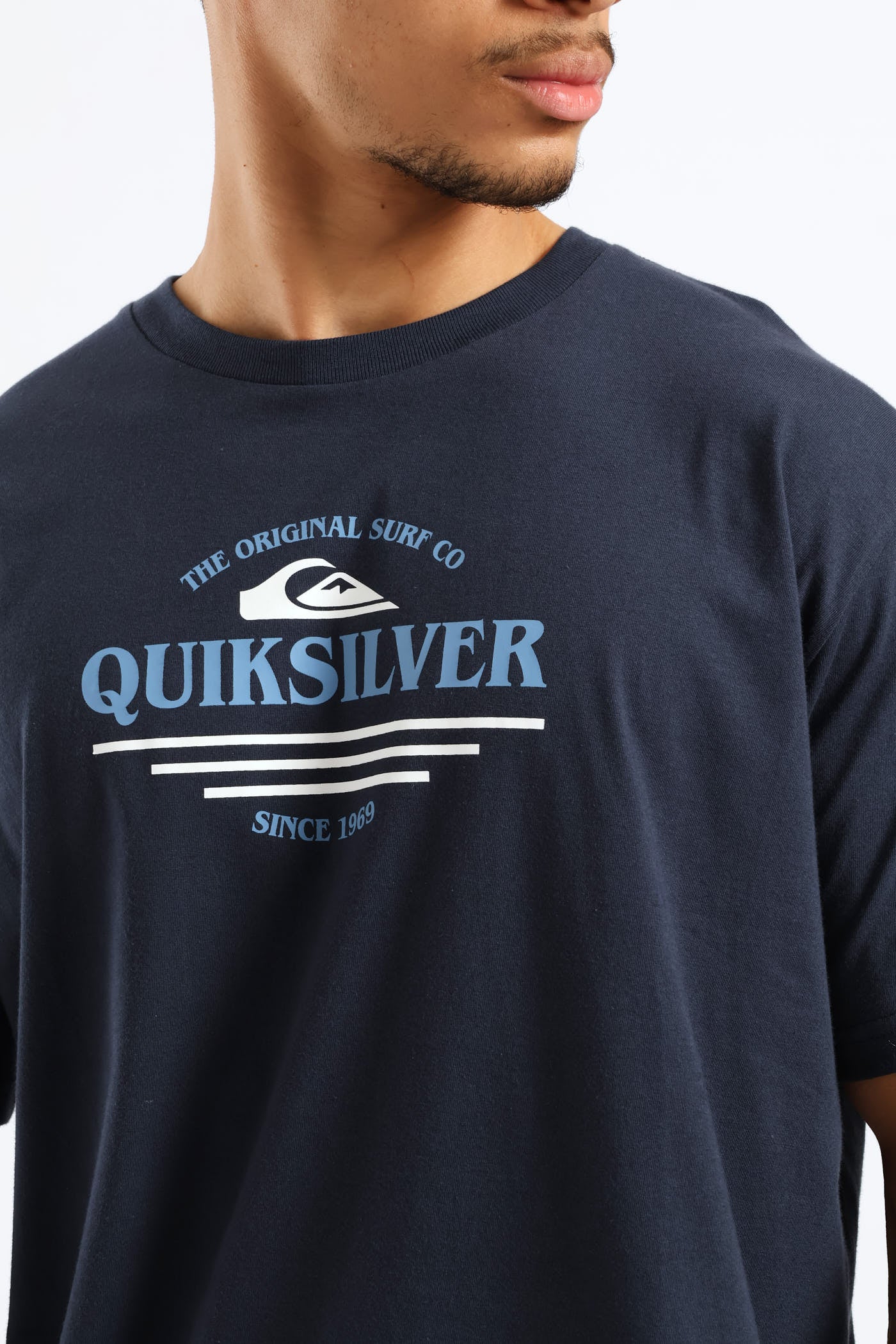 Type Line Tee - Navy - Image 2
