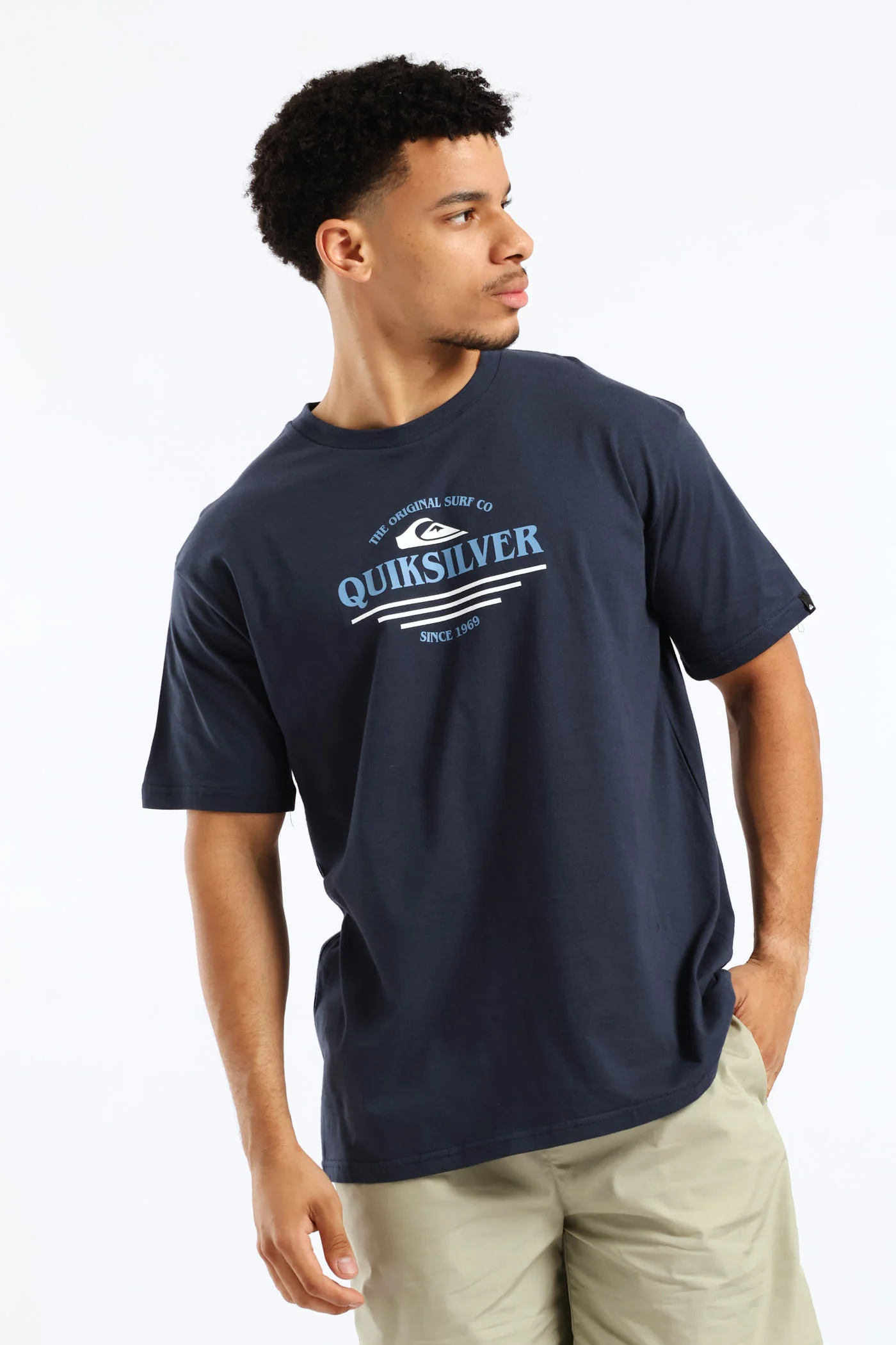 Type Line Tee - Navy - Image 3
