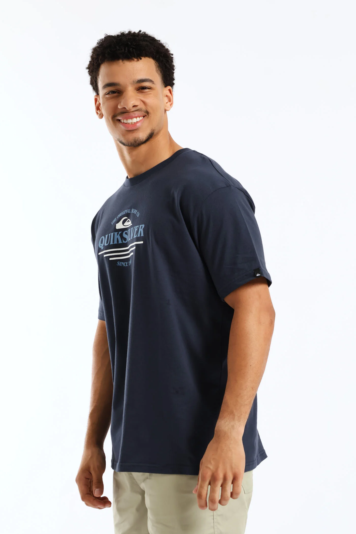 Type Line Tee - Navy - Image 4