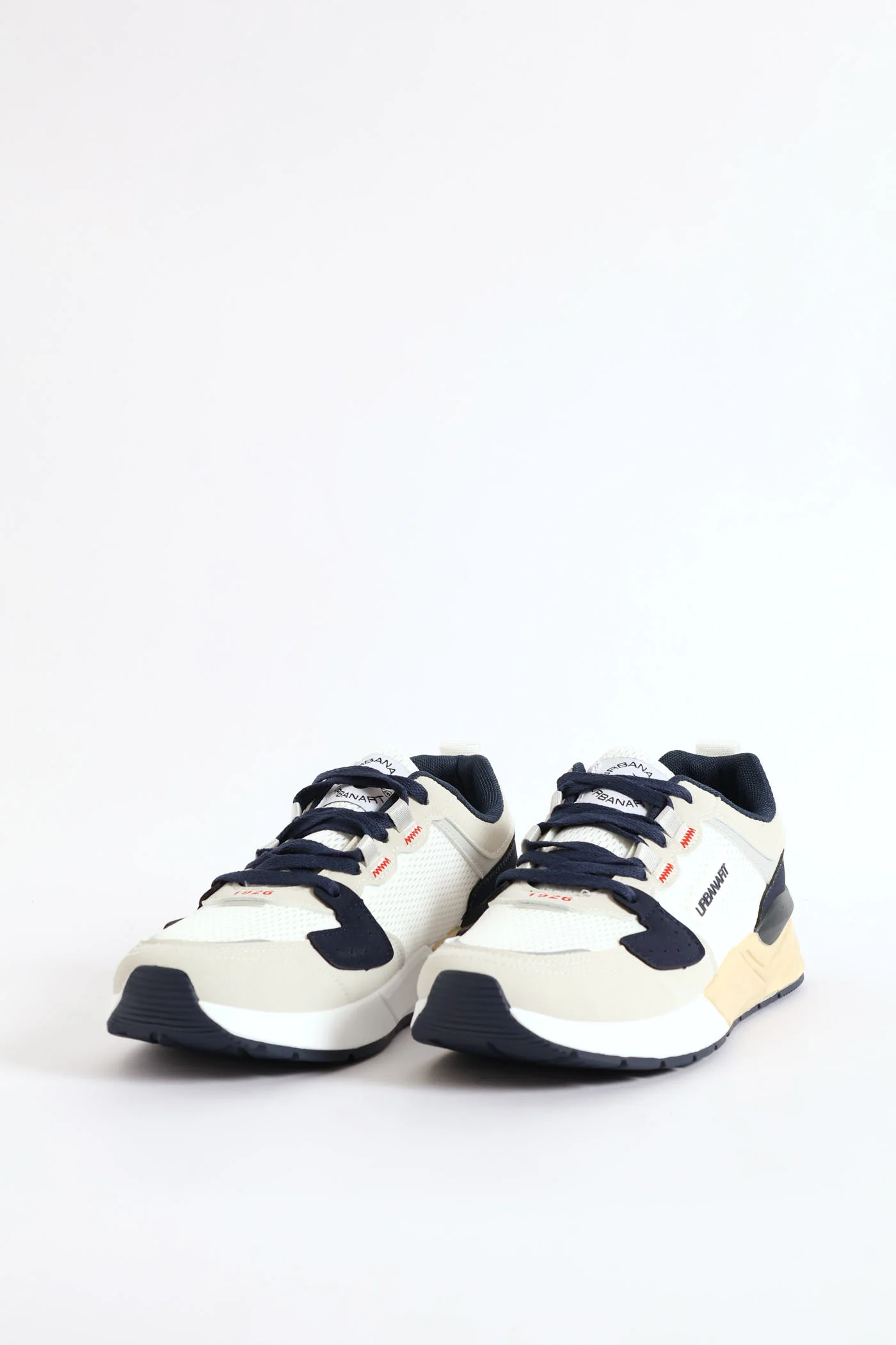 Ua Brazza 1 Nubuck Lace Up Retro Sneaker - Navy - Image 2