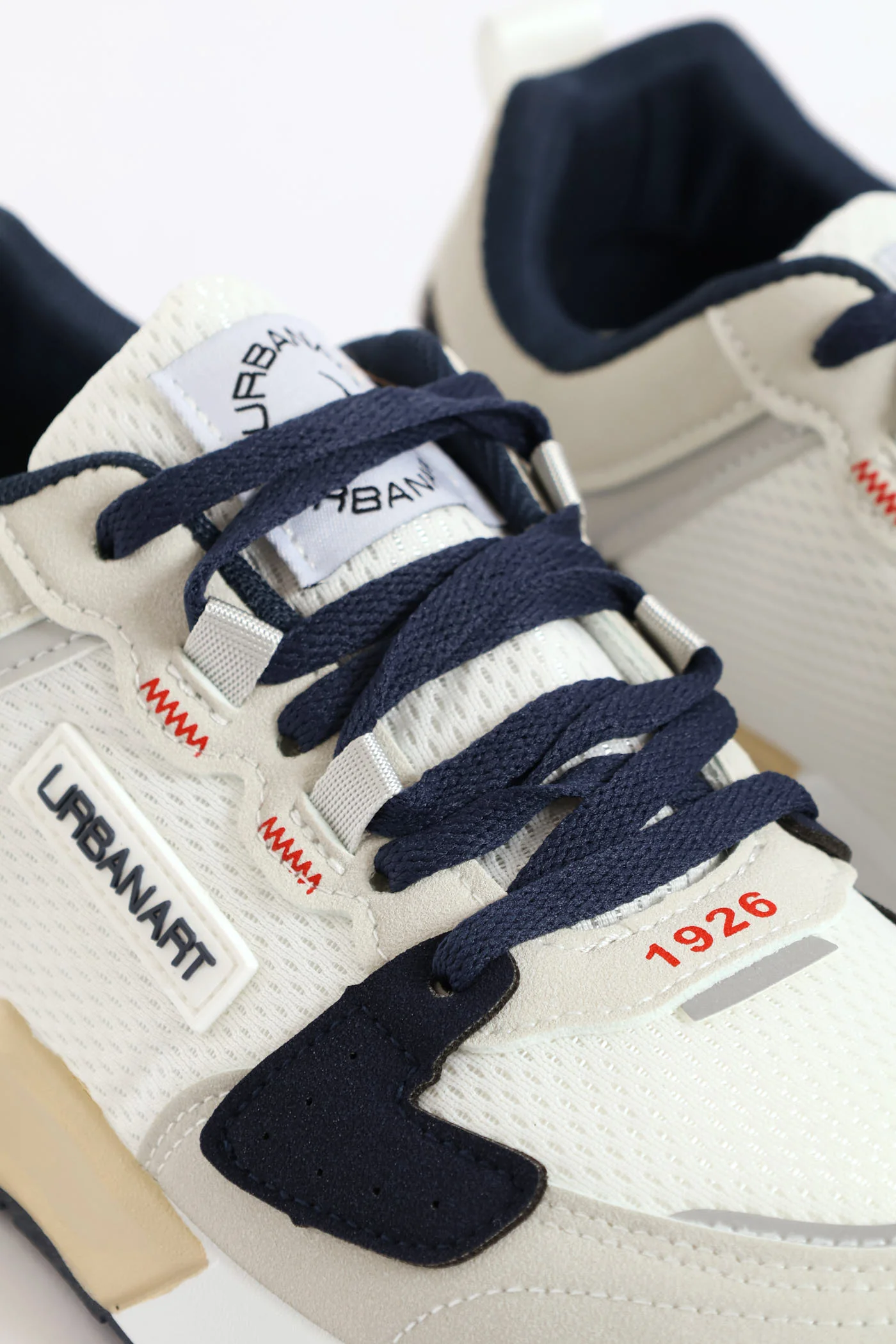 Ua Brazza 1 Nubuck Lace Up Retro Sneaker - Navy - Image 6