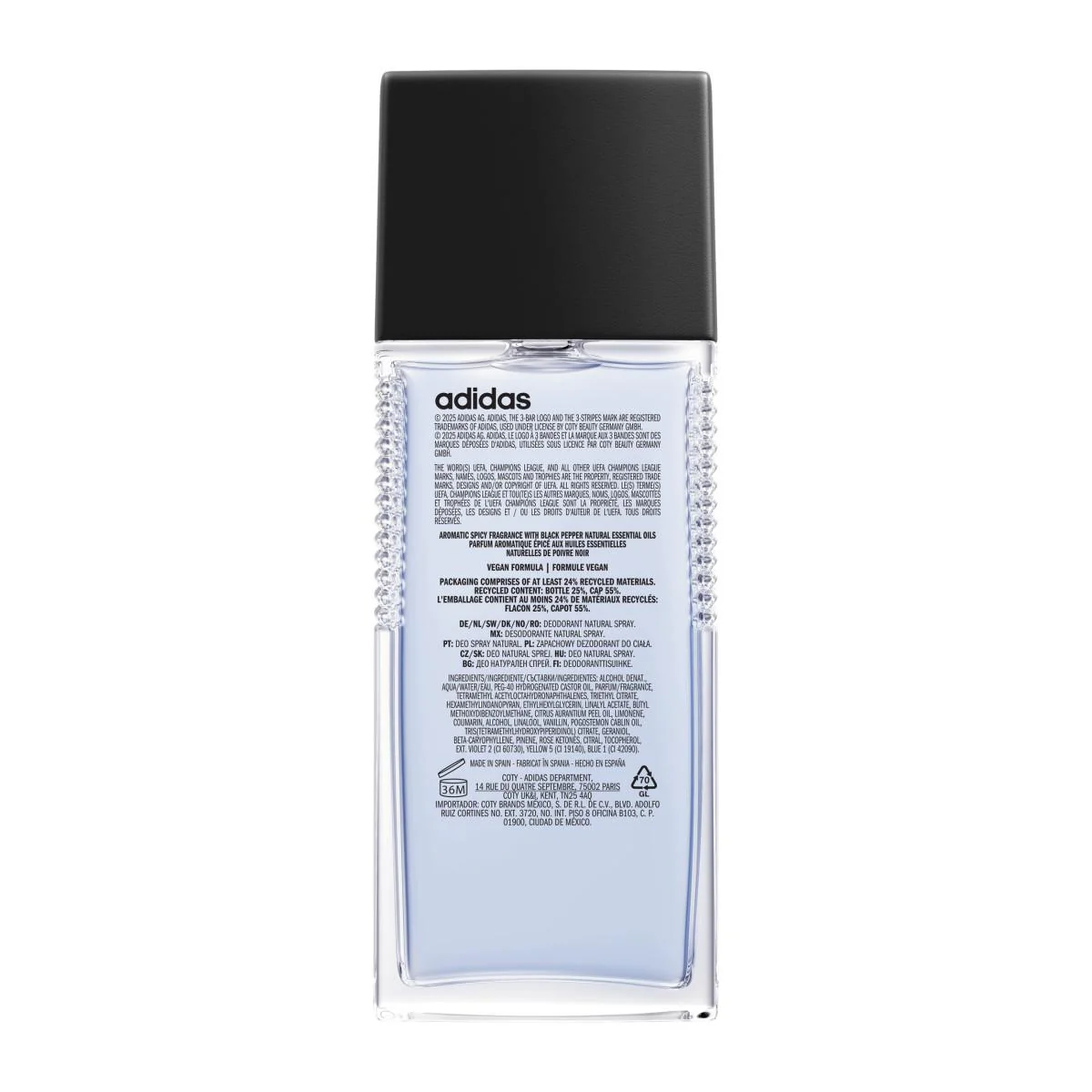 UEFA Champions League PRO PLAYER Edition - Deo Natural Spray - Image 2