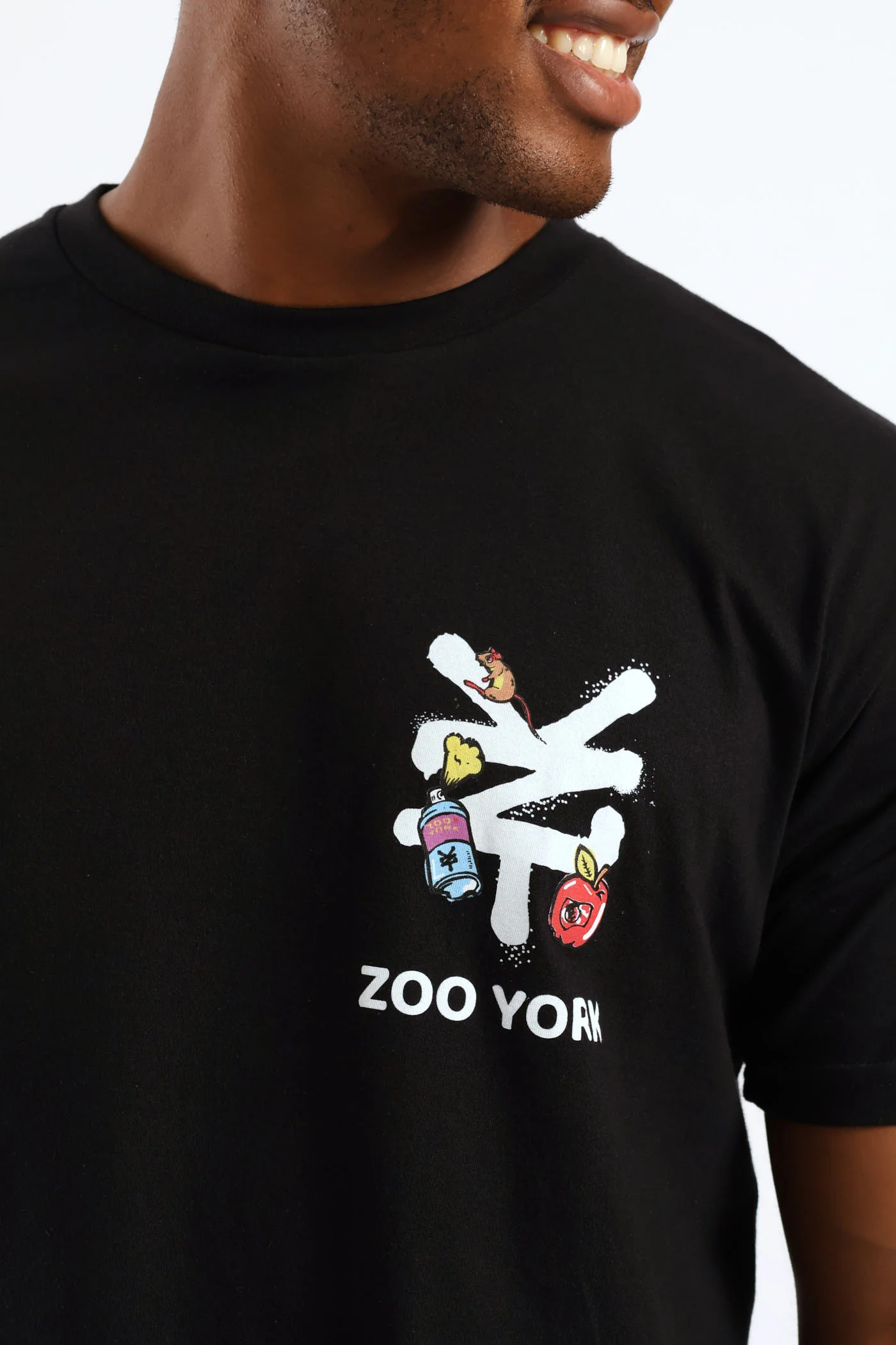 Unbreakable Back Print Tee - Black - Image 4