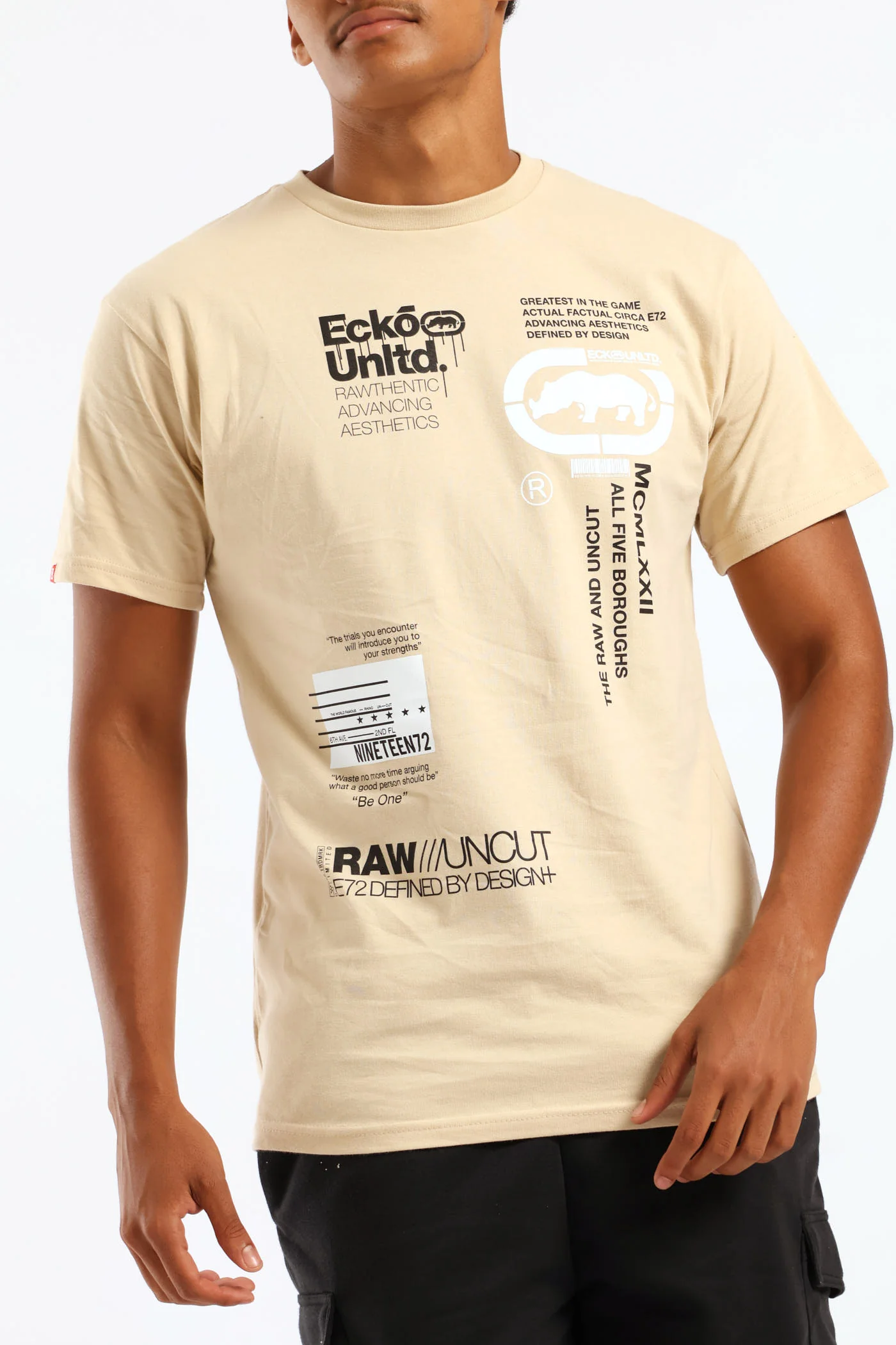 Uncut Tee - Brown - Image 2