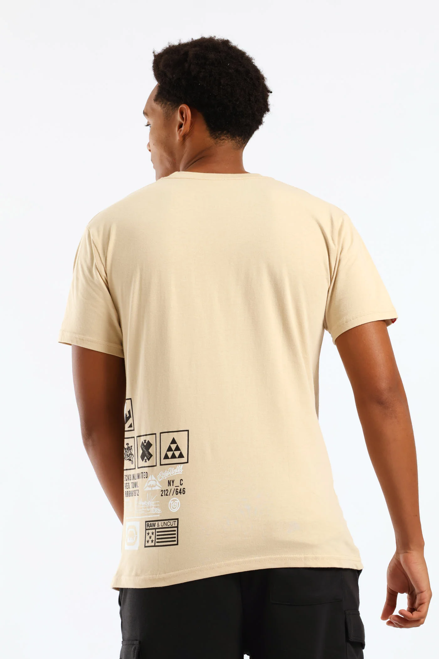 Uncut Tee - Brown - Image 4