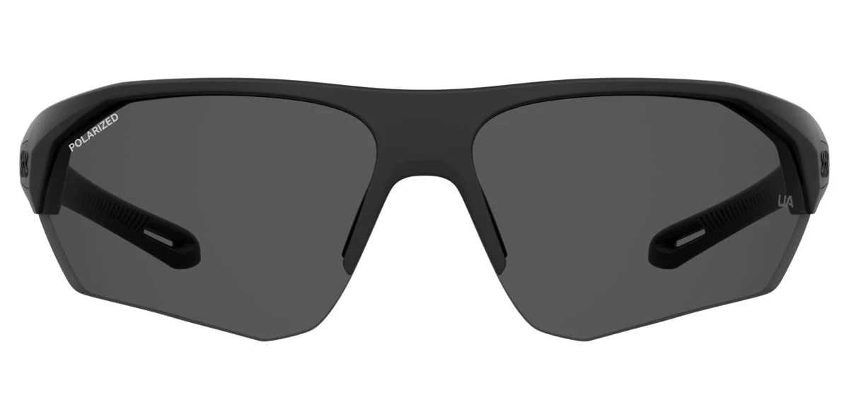 0001/G/S Rimless Rectangle Sunglasses - Black - Image 5
