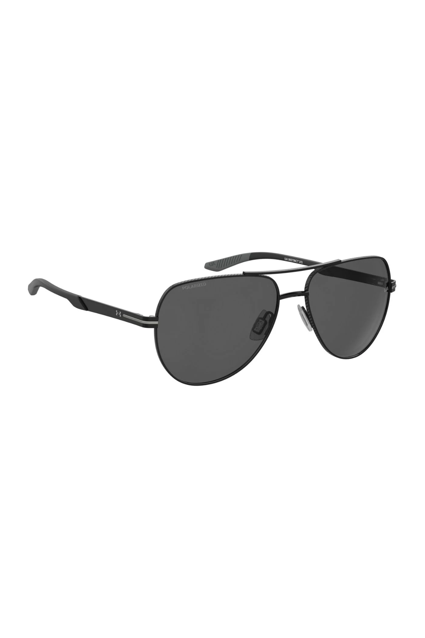Unisex Pilot Matte Black Frame Grey Lens - None - Image 2