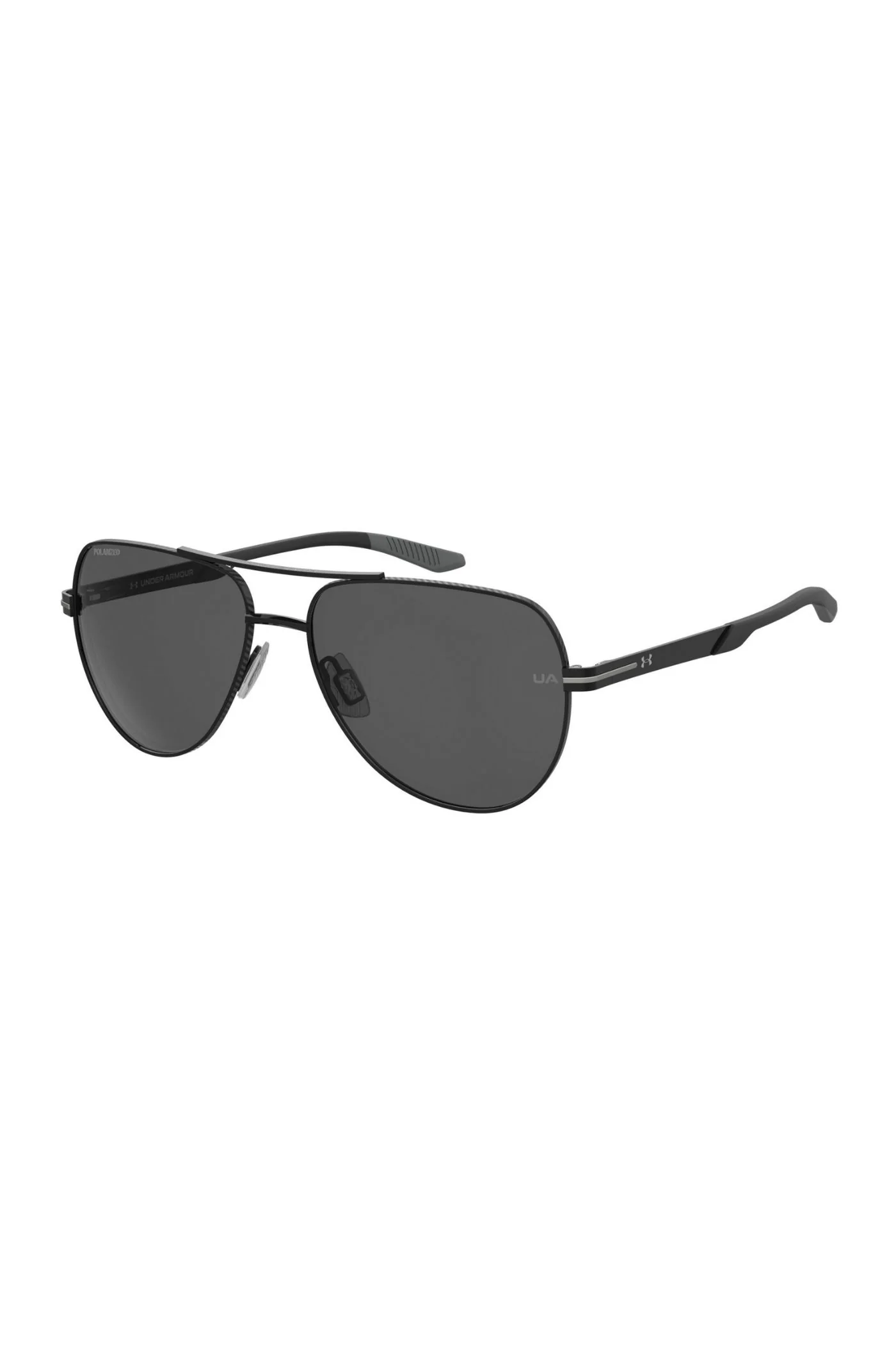 Unisex Pilot Matte Black Frame Grey Lens - None - Image 4