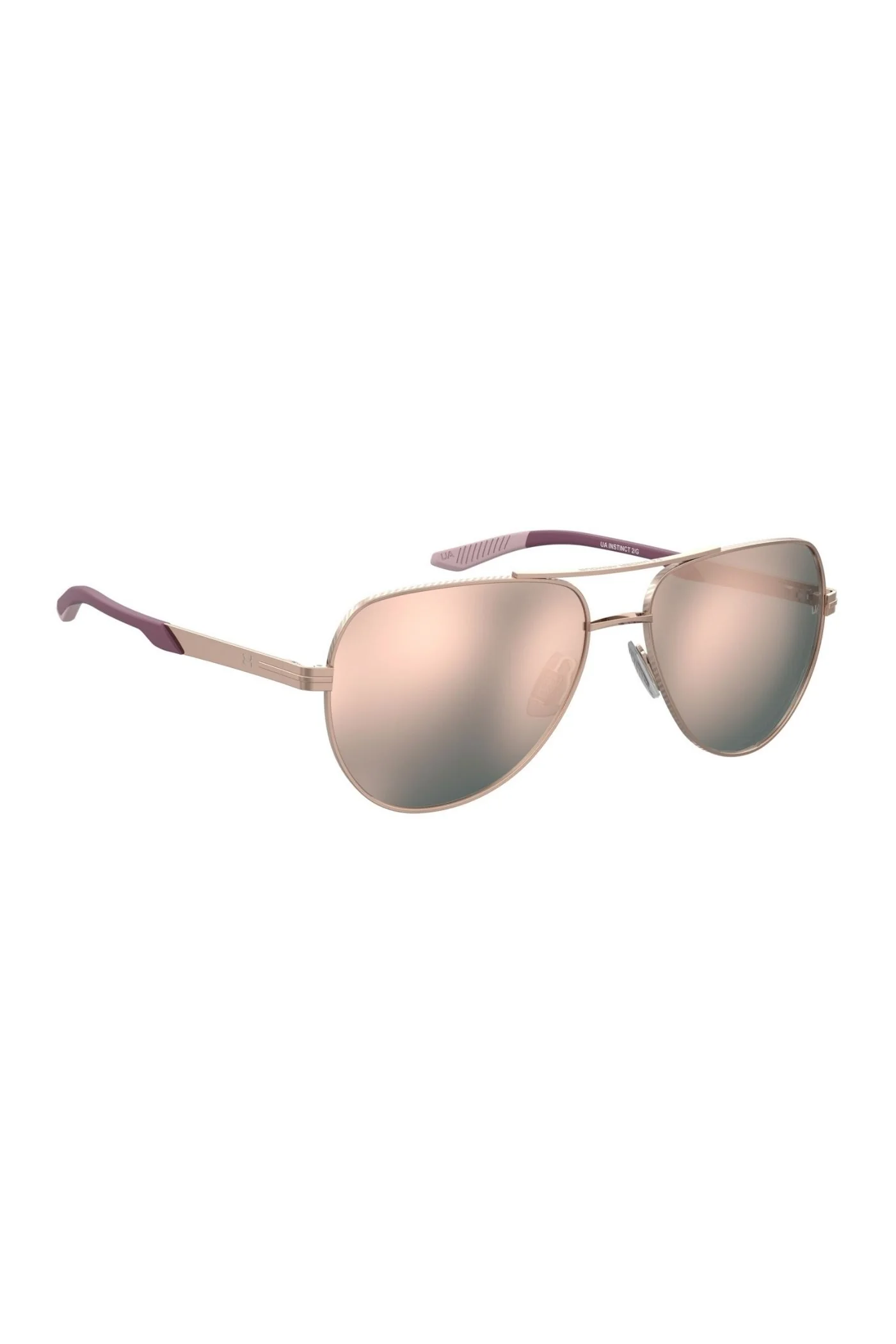 Unisex Pilot Rose Gold Frame Rose Gold Lens - None - Image 2