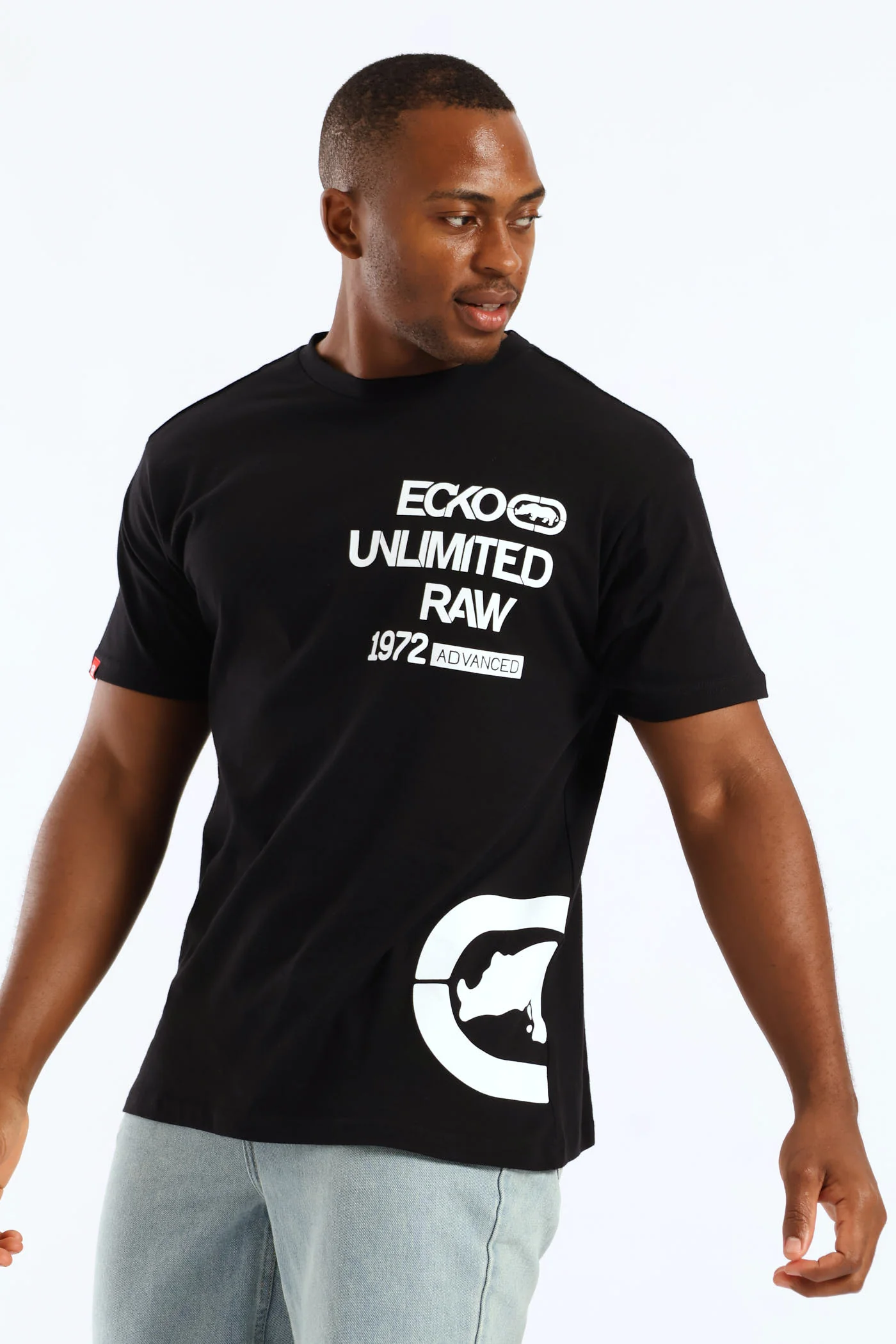 United Raw Tee - Black - Image 3