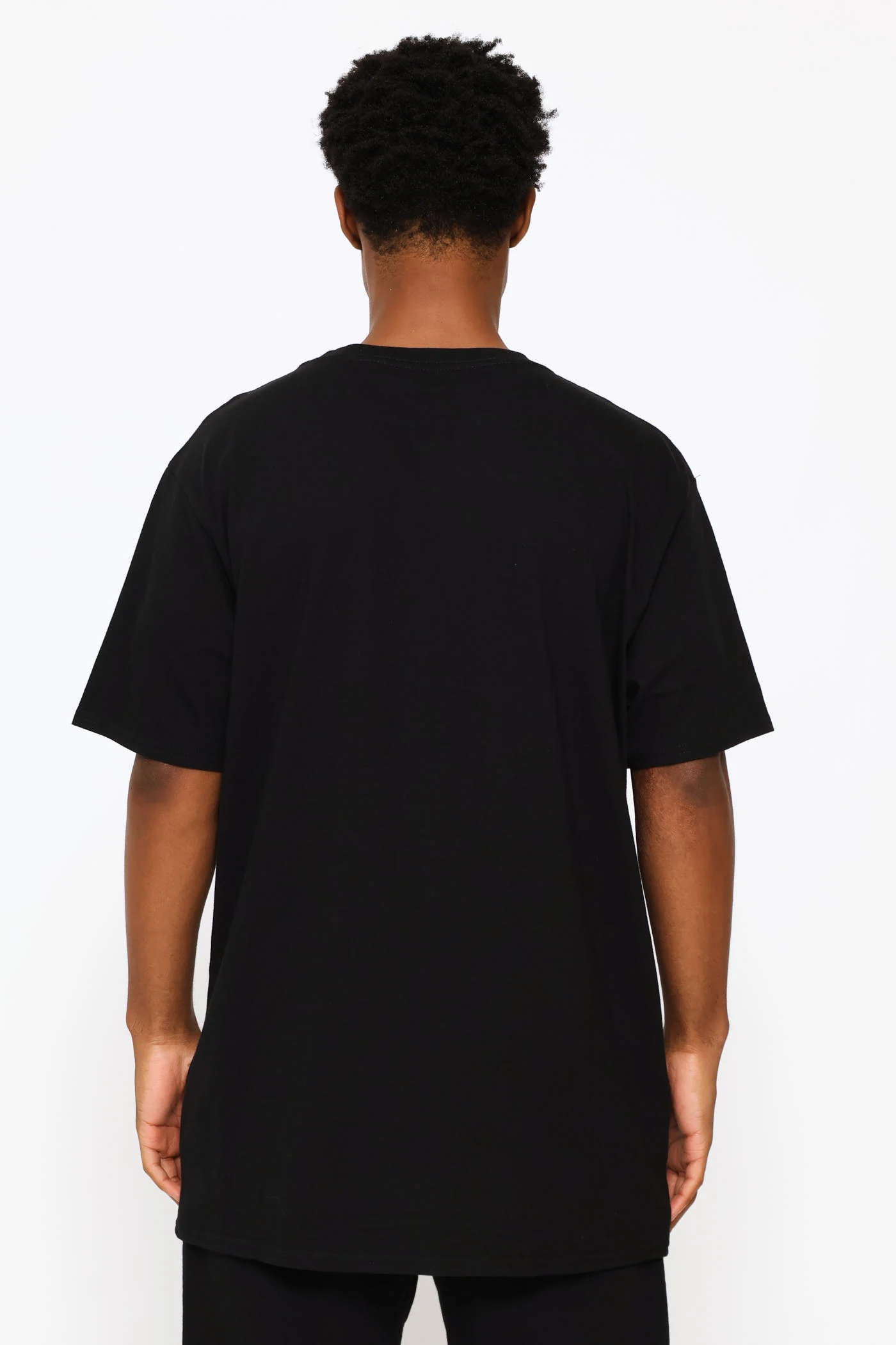 Unitext Short Sleeve Tee - Black - Image 4
