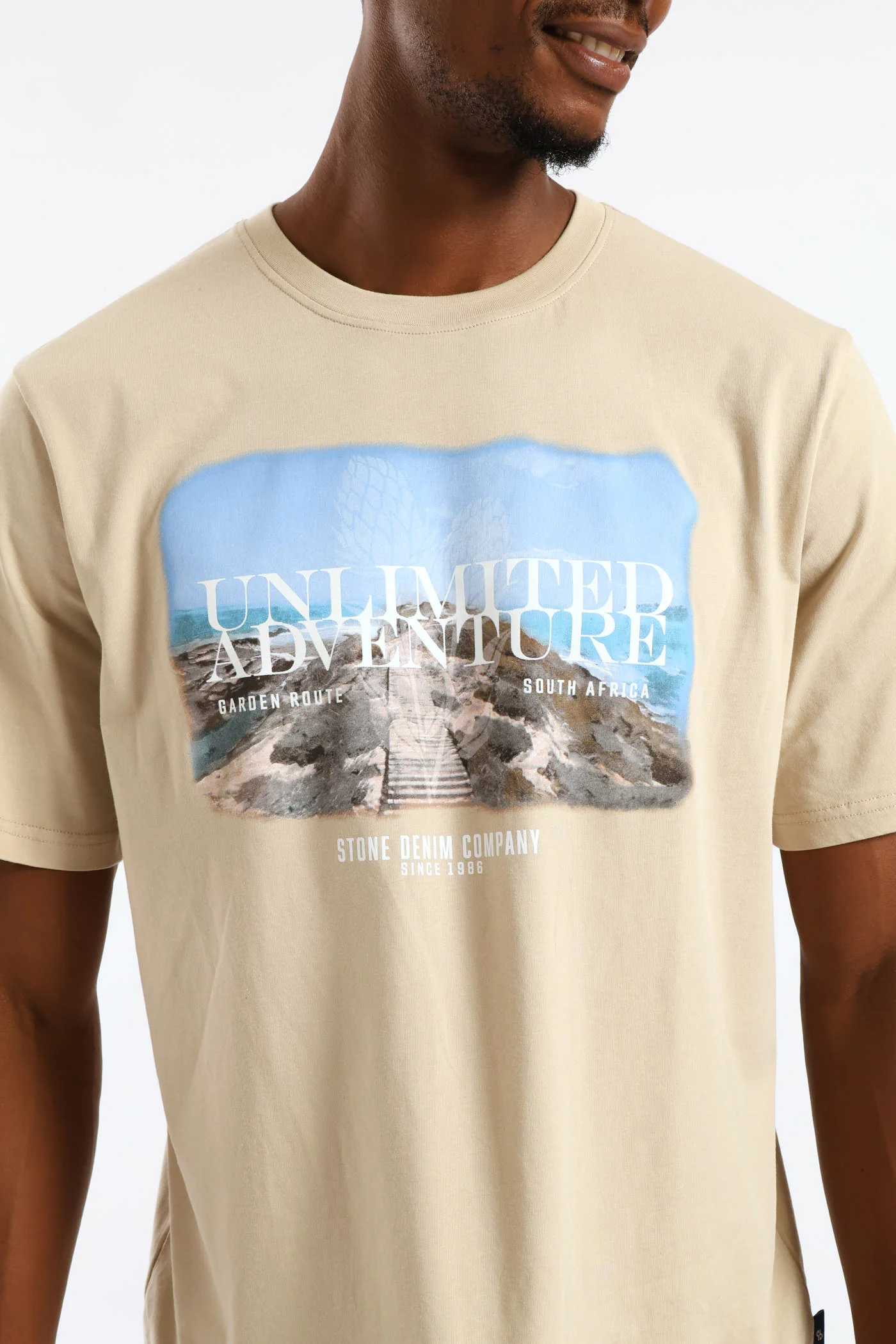 Unlimited Adventure Tee - Stone - Image 2