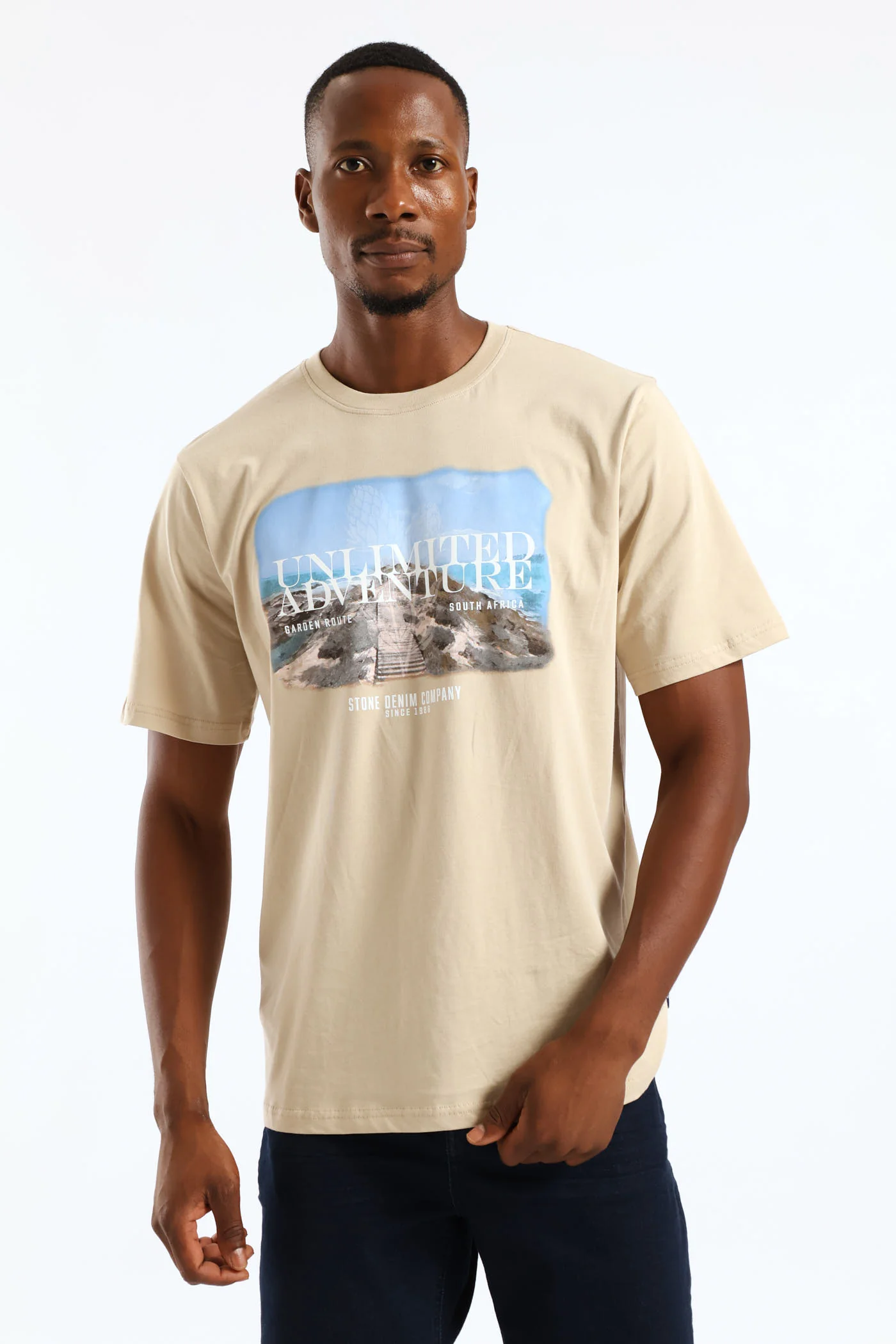 Unlimited Adventure Tee - Stone - Image 3