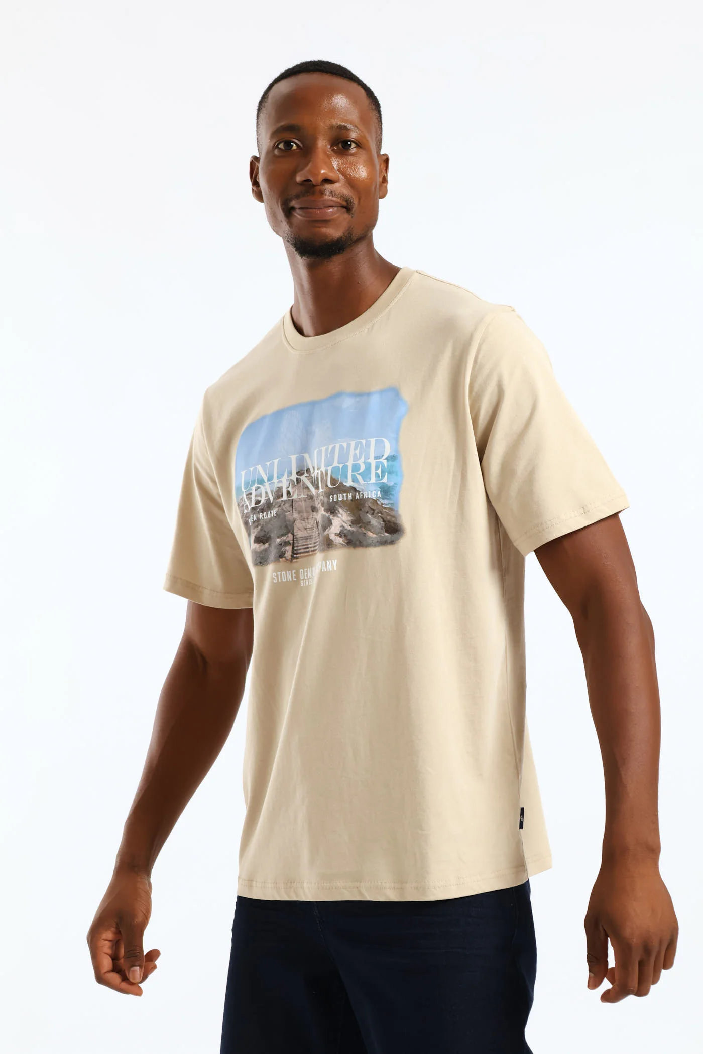 Unlimited Adventure Tee - Stone - Image 4